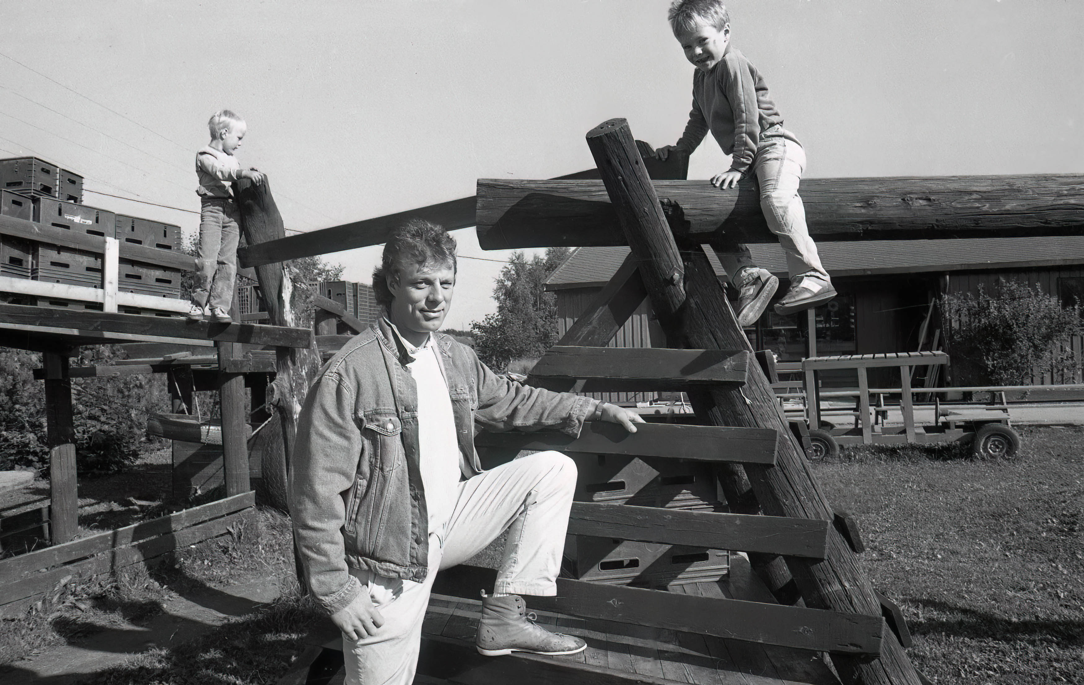 Torstein Owe i barnehagen på Råholt Torstein Owe i barnehagen på Råholt