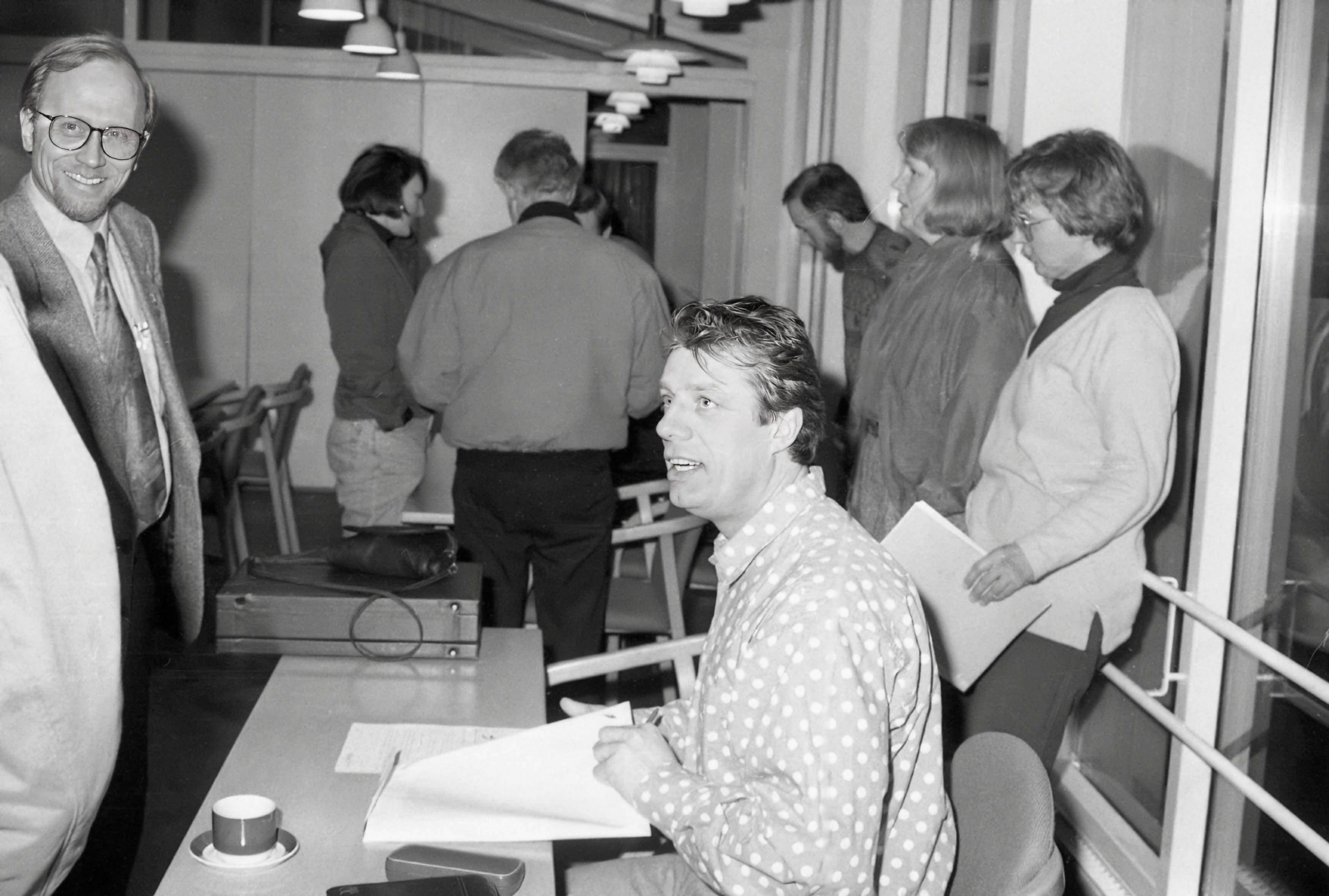 En yngre utgave av Torstein i kommunestyret En yngre utgave av Torstein i kommunestyret