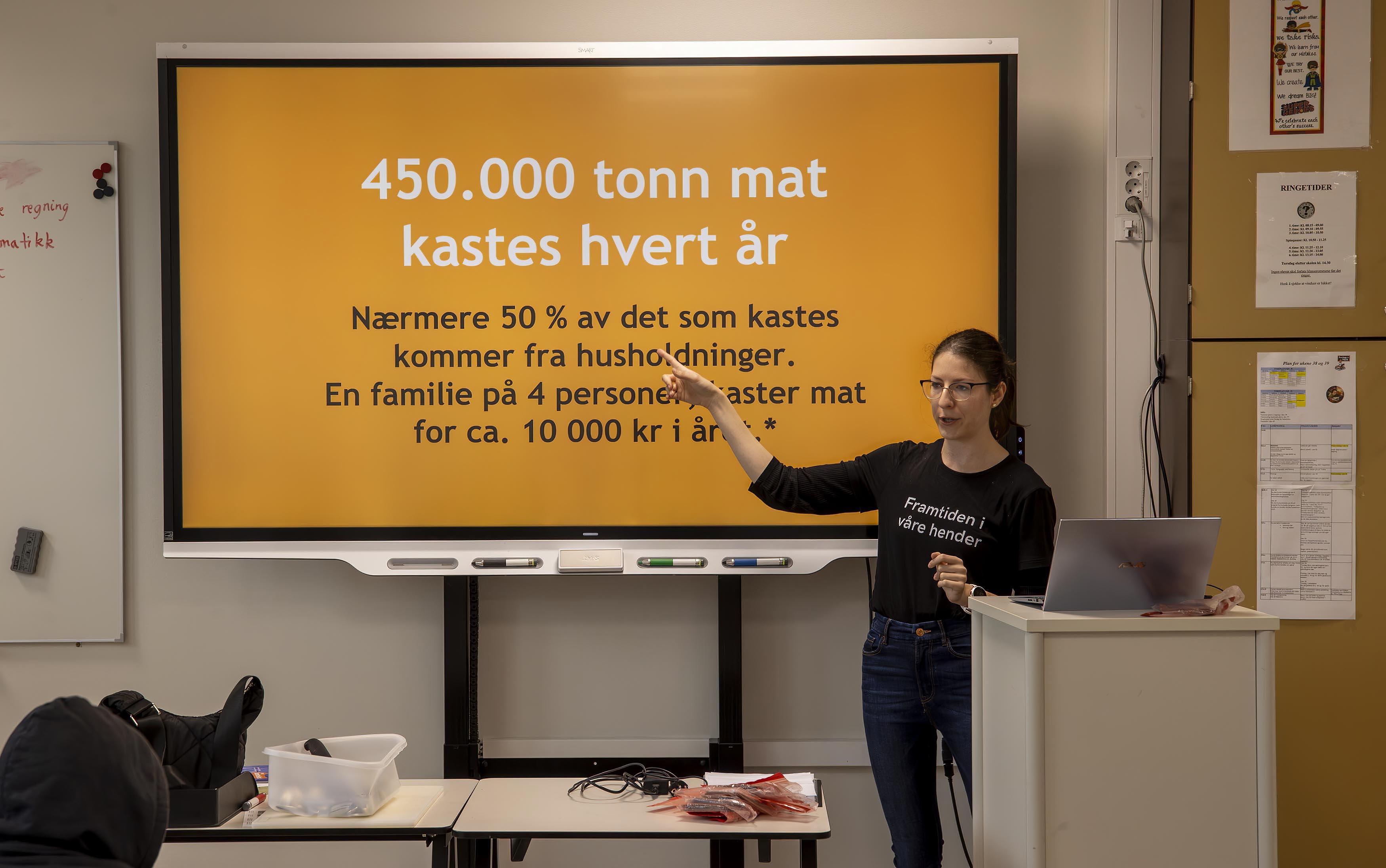 Georgina Winkler med et meget selvforklarende bilde