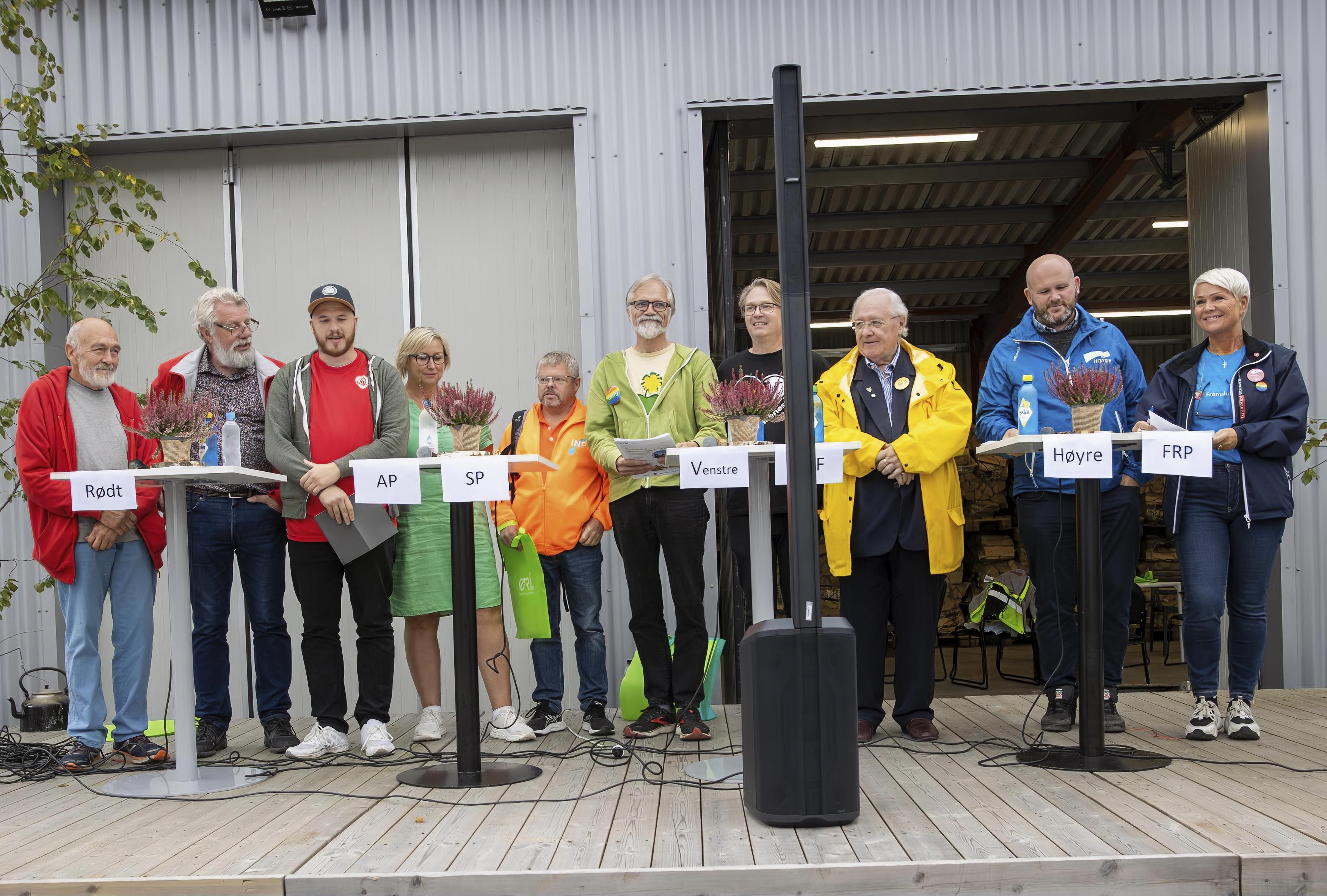 Valgkampens siste debatt ble avholdt på ØRI Valgkampens siste debatt ble avholdt på ØRI