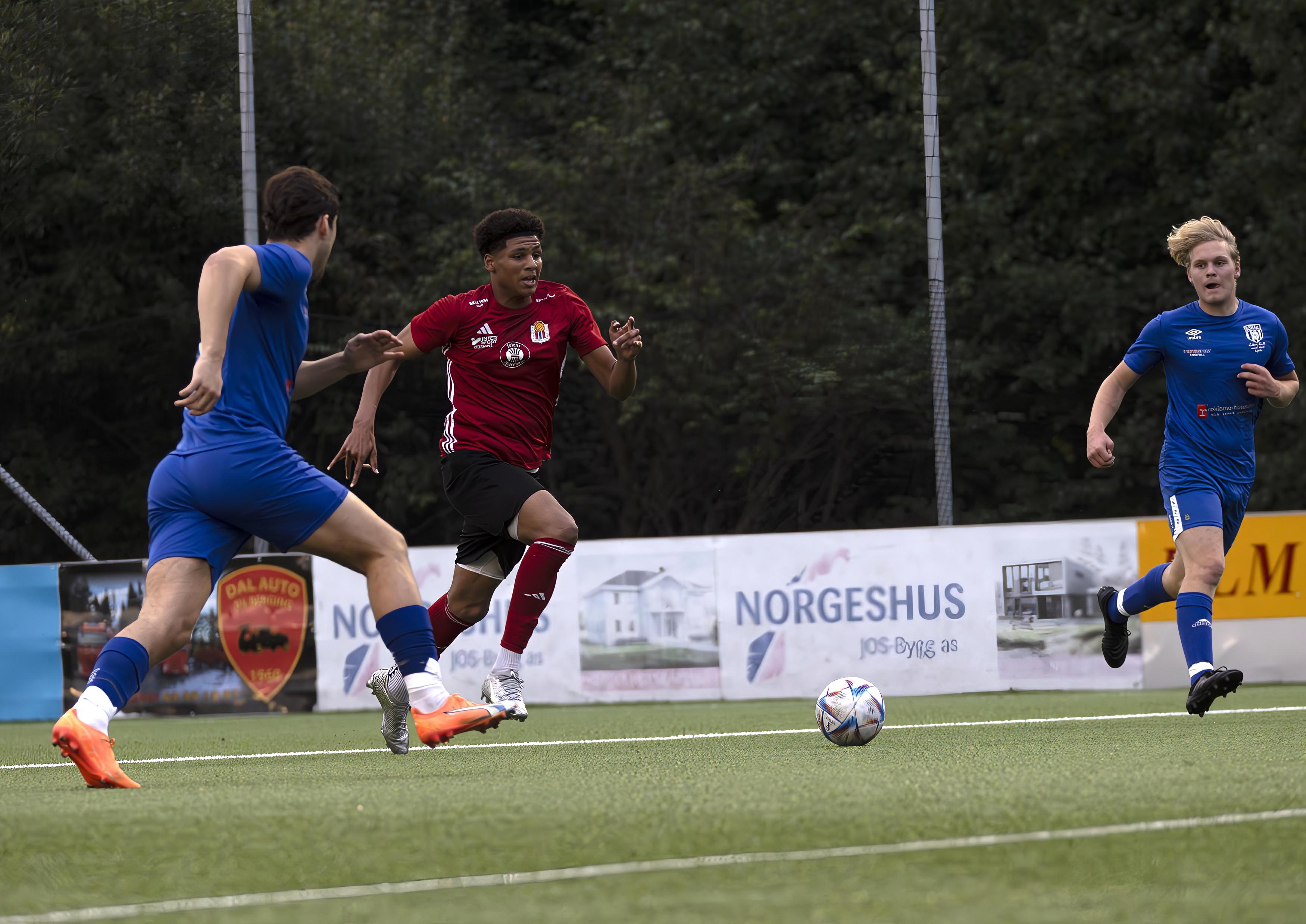 EIFs Adama Jammeh spilte en god kamp