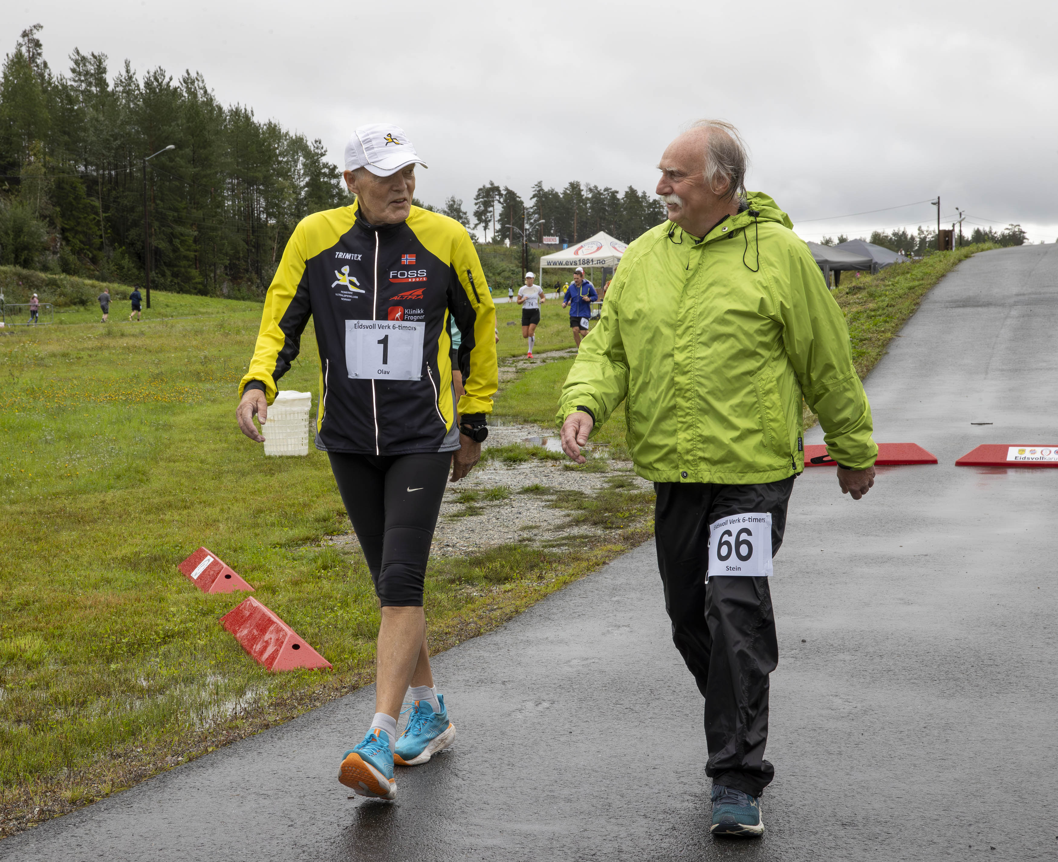 Olav Engen fra Vormsund og Stein Olsen fra Hvam