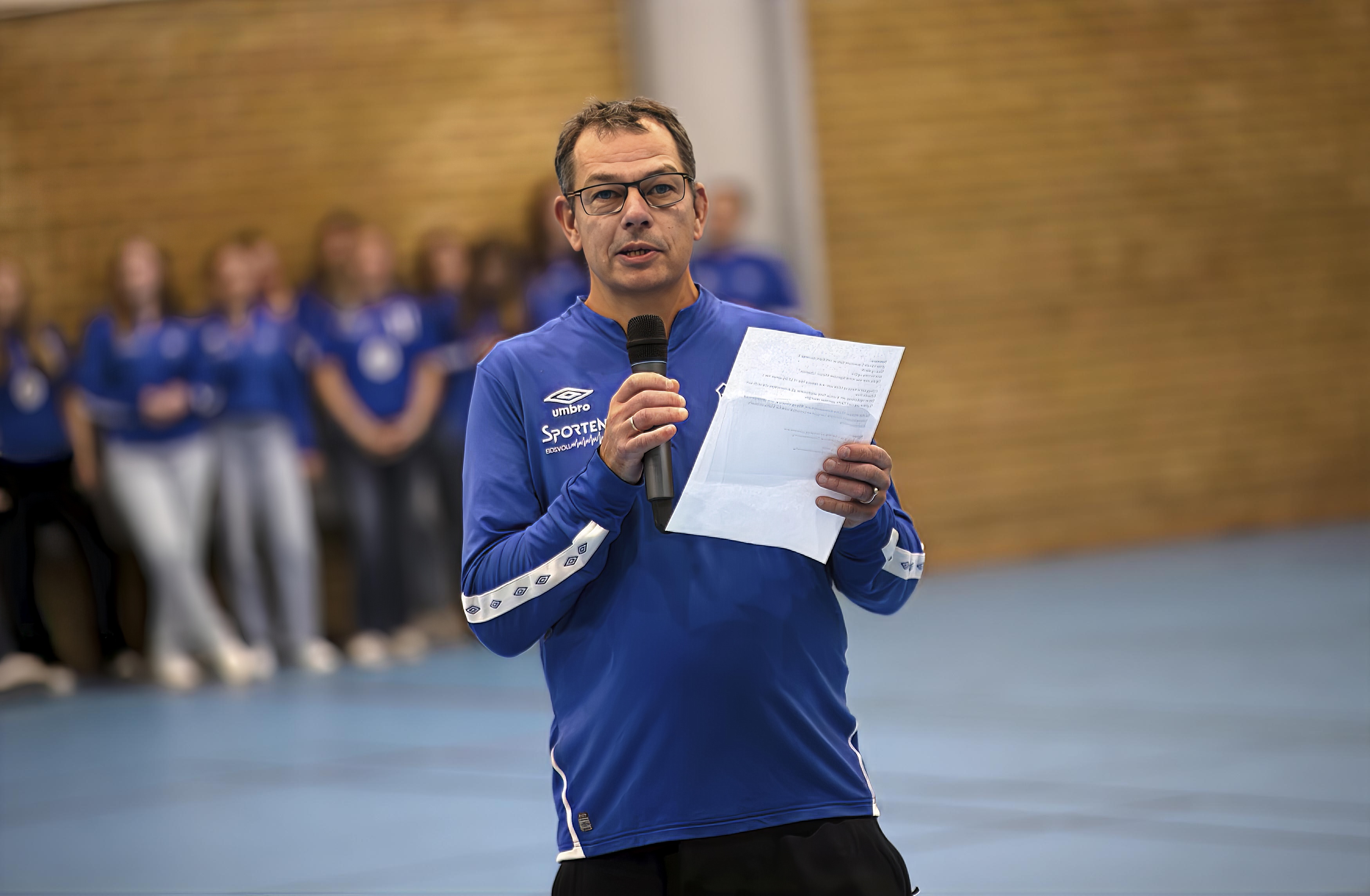 Leder i Eidsvold Turn Håndball Gunner Kommisrud Leder i Eidsvold Turn Håndball Gunner Kommisrud