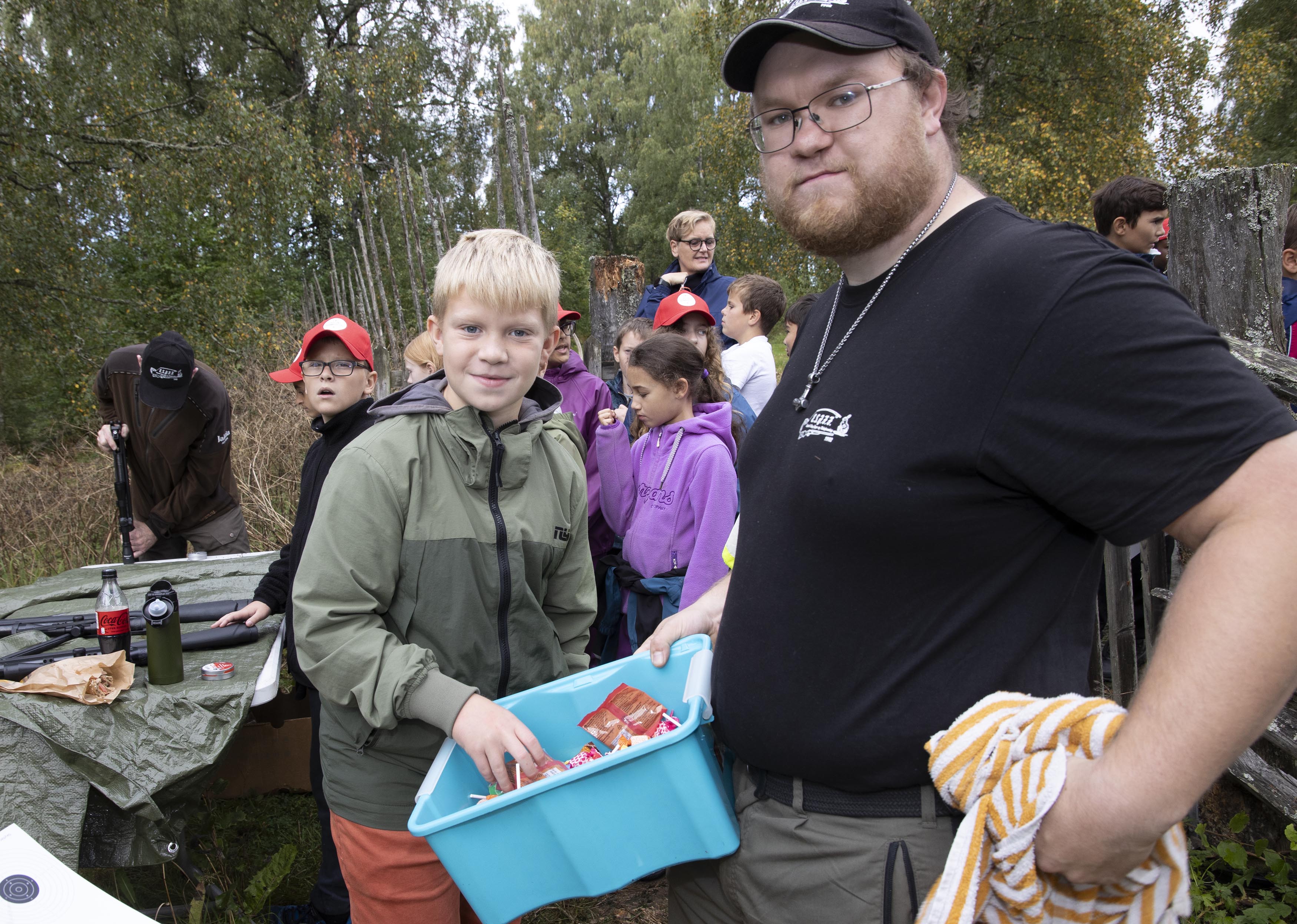 William Olsen fikk velge godteri da han skjøt en nier