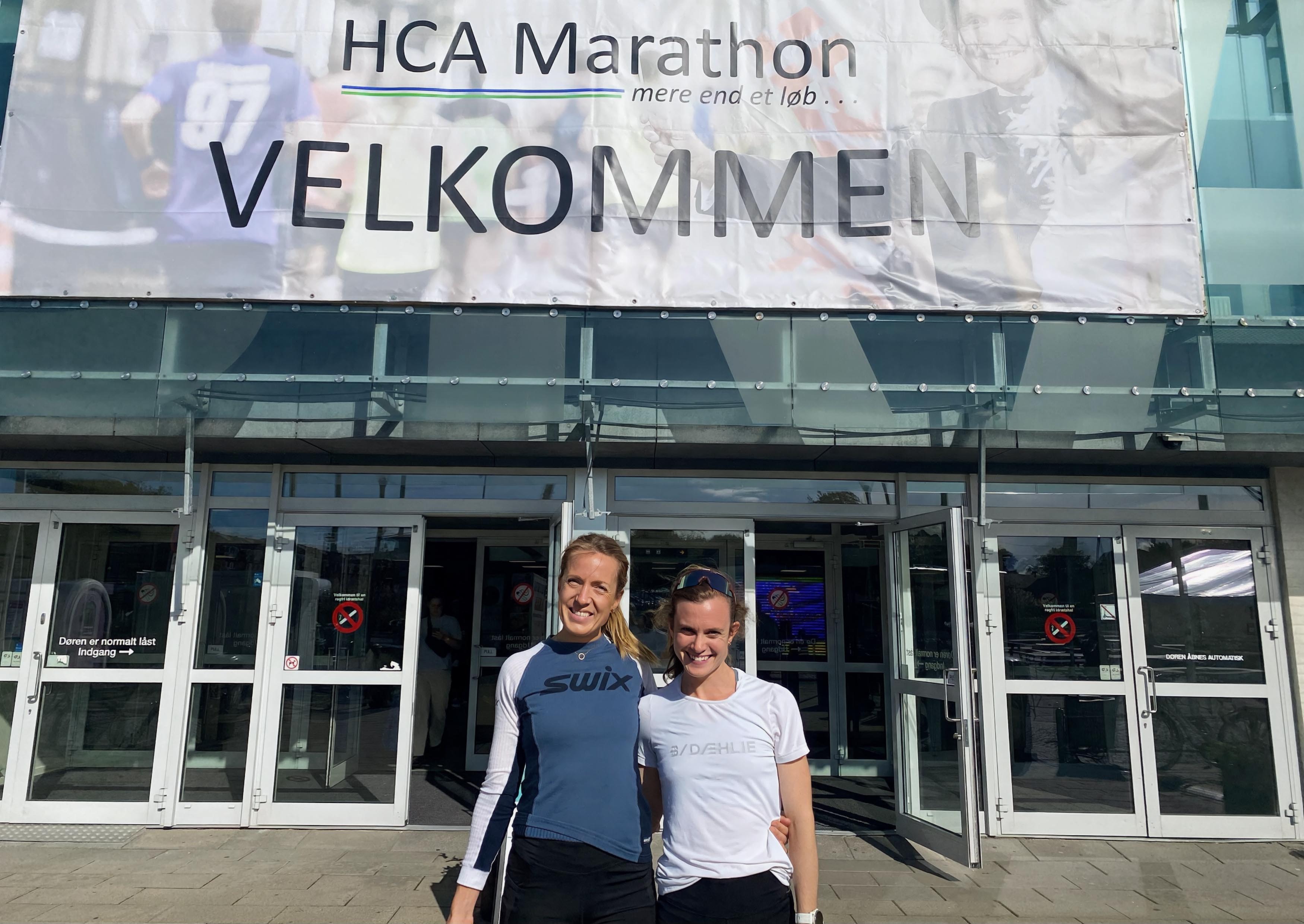 Line Askheim og Anna Opsahl på plass i Odense