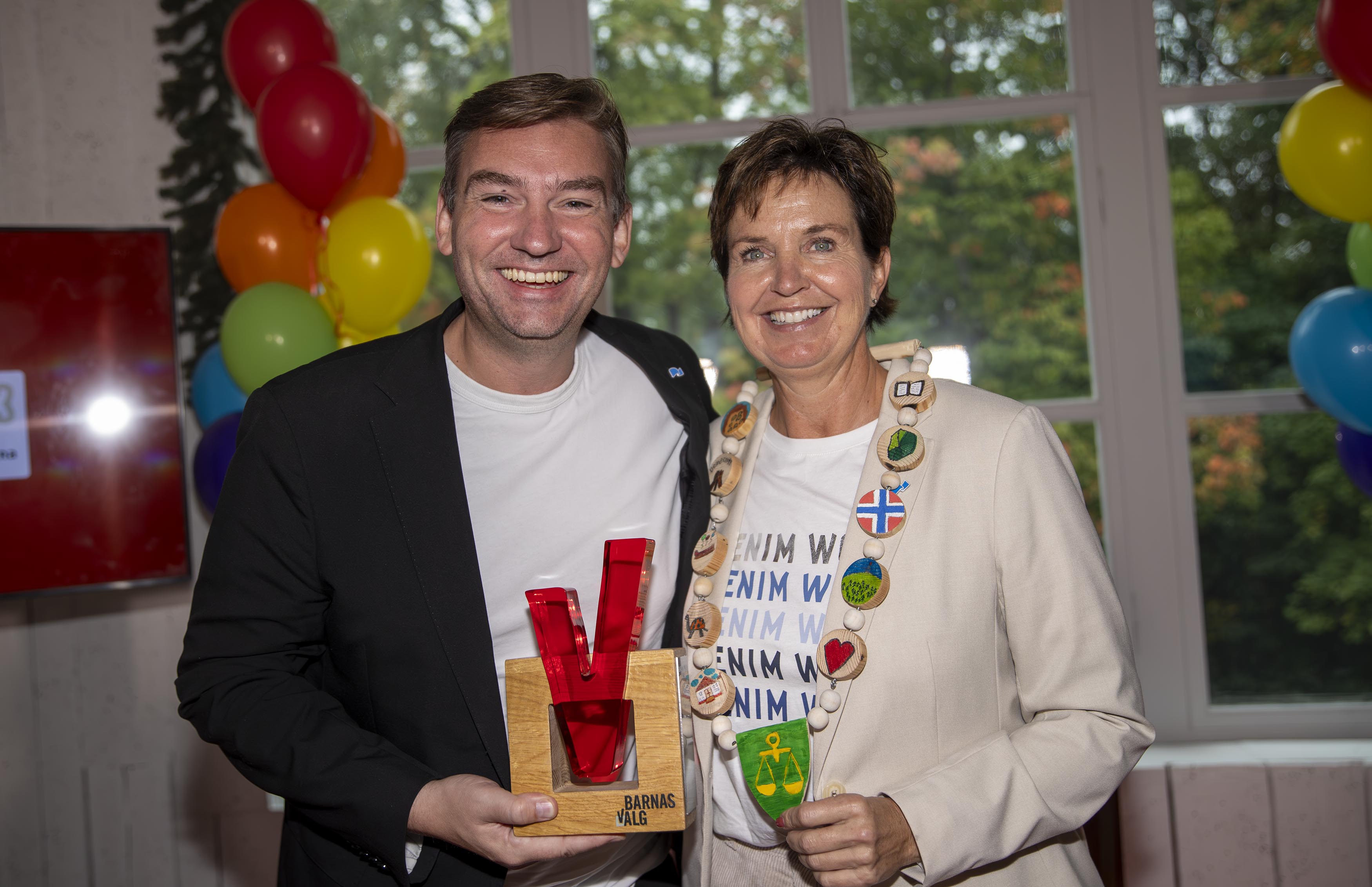 Nestleder i Høyre Henrik Asheim og Nina Kristengård