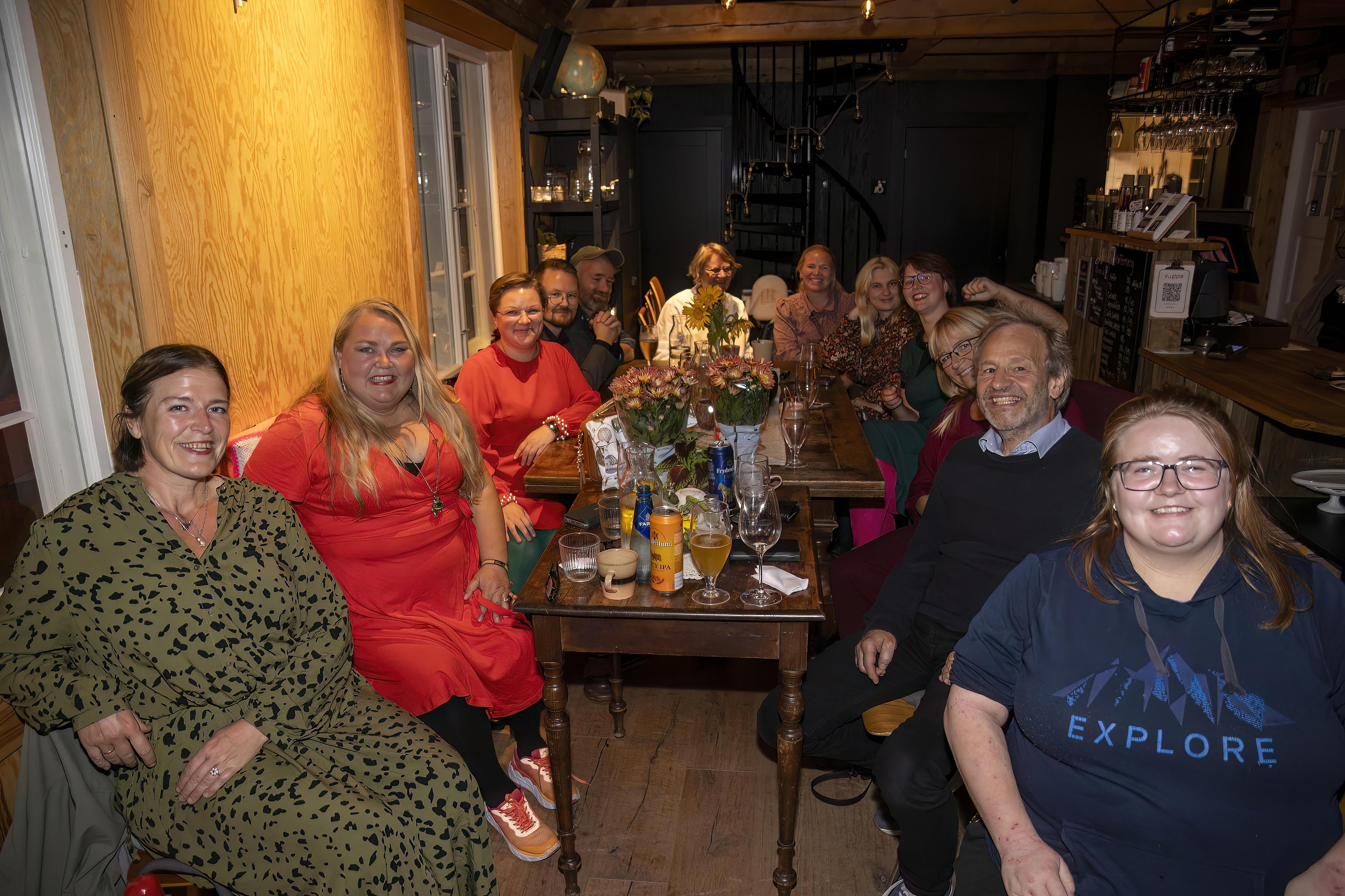 I Amalies Have hadde både Rødt og SV sin valgvake