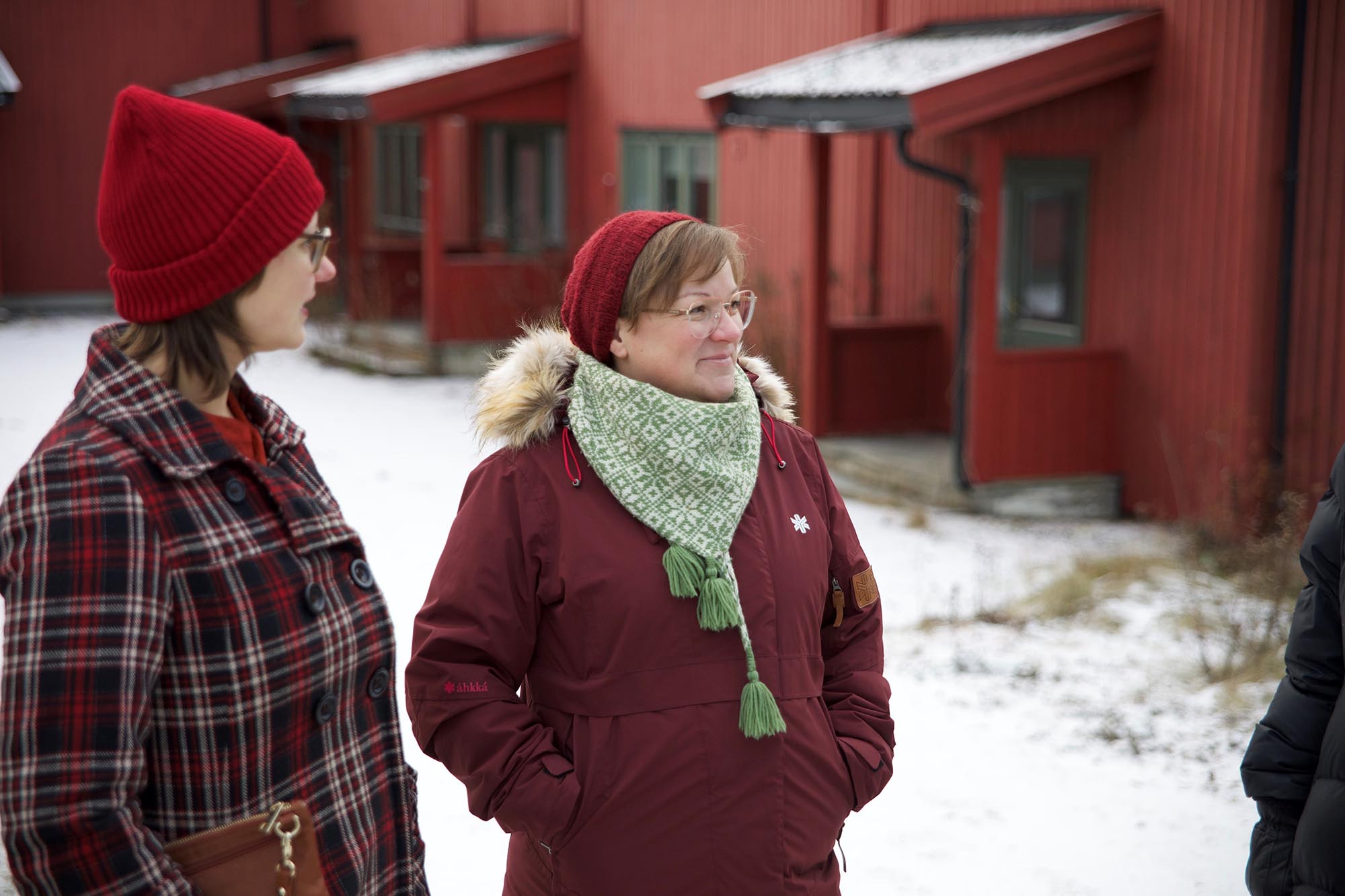 Anne Finstad og Annette Solberg (SV) vil bevare bygget og få fram i lyset hva det betyr for taterne