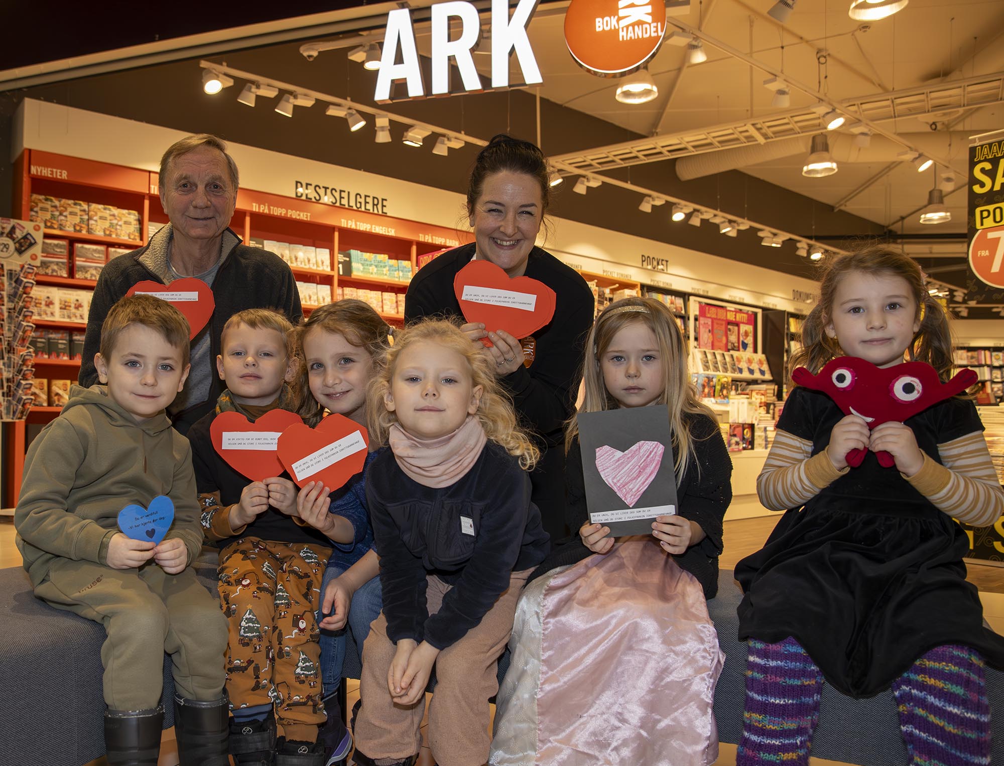 Skolestarterne med viktig budskap på AMFI