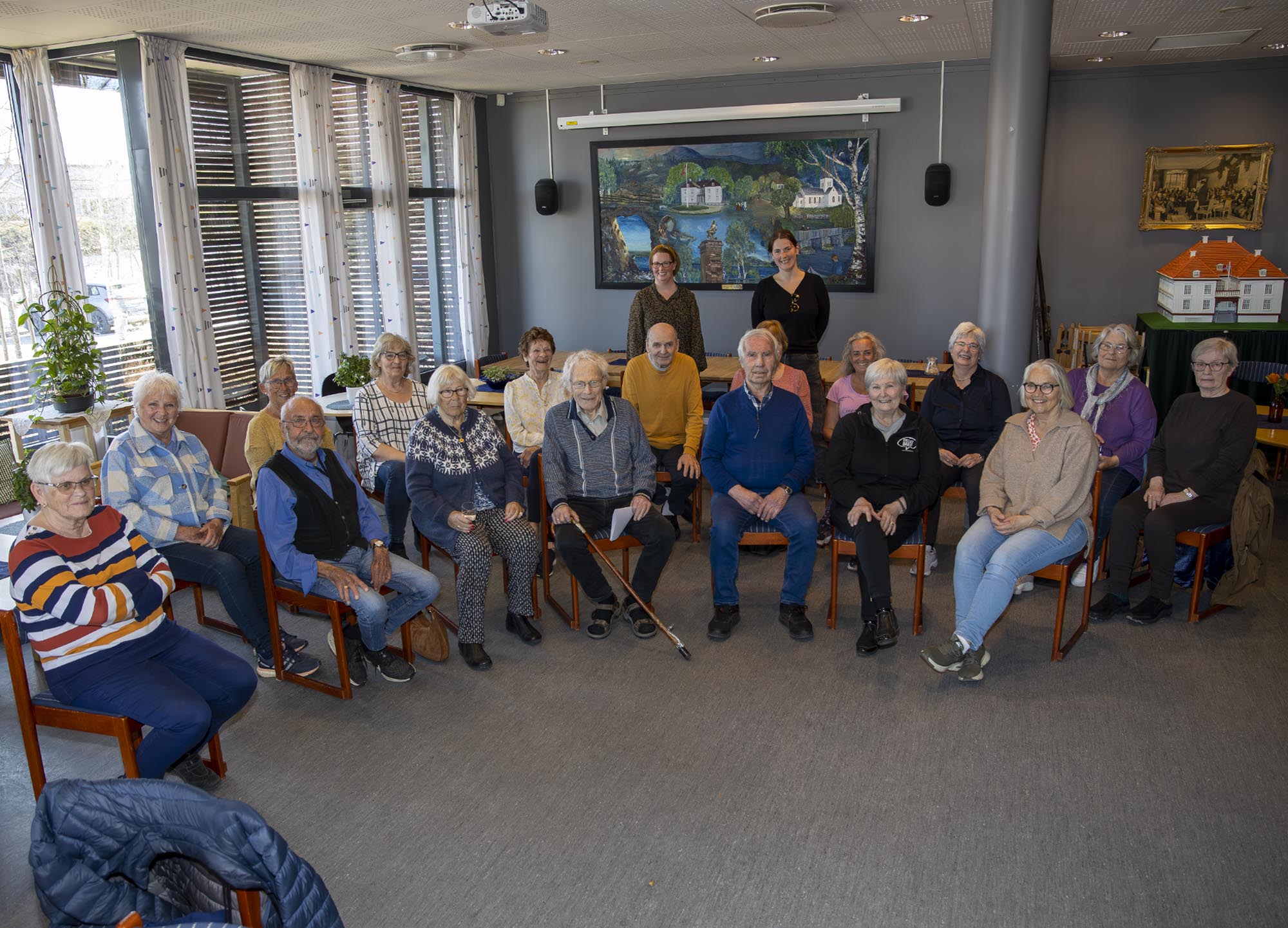 En historisk dag i Eidsvoll: Demenskoret er i gang!