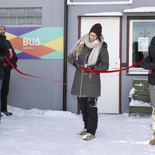 BUA Eidsvoll åpnet med fynd og kake