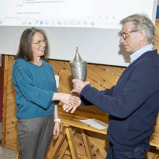 Innsatspokalen til Line Yri-Hagen: - Jeg ble rett og slett rørt