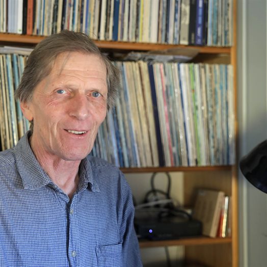 Rune har vært journalist i 40 år - har tatt vare på alt han har skrevet selv