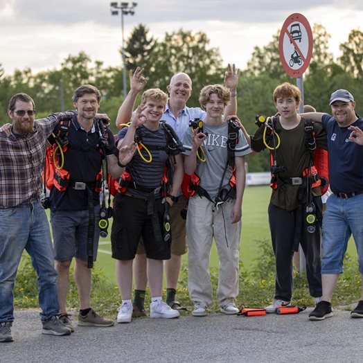 Fotball vs dykking, eller begge deler?