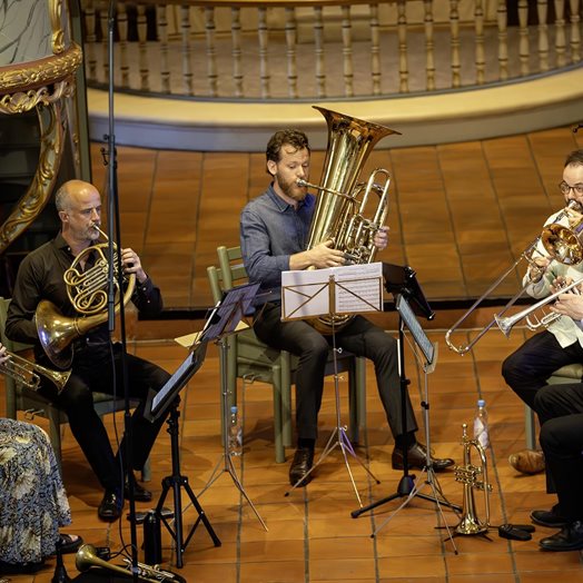 RomerikeBrass imponerte i Eidsvoll kirke – men hvor var publikum?