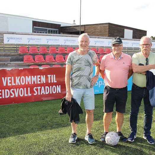 Scoret det fineste målet på Eidsvoll stadion