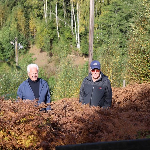 EidsvollPuls møtte to hopplegender i Lysakerbakken