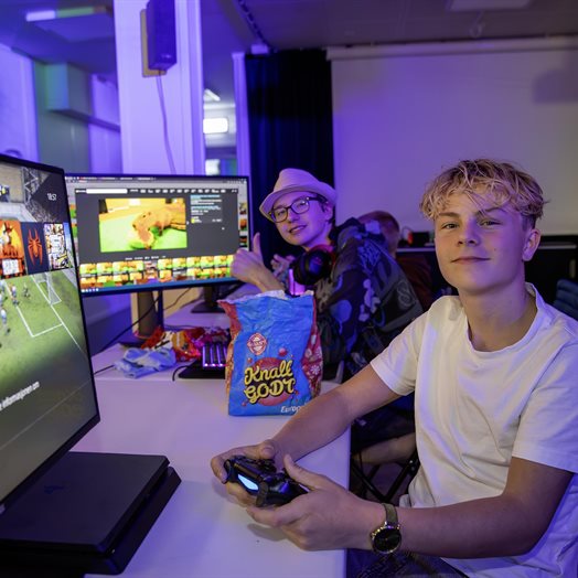 Gøy på LAN-party: - Om vi skal døgne? Selvsagt!