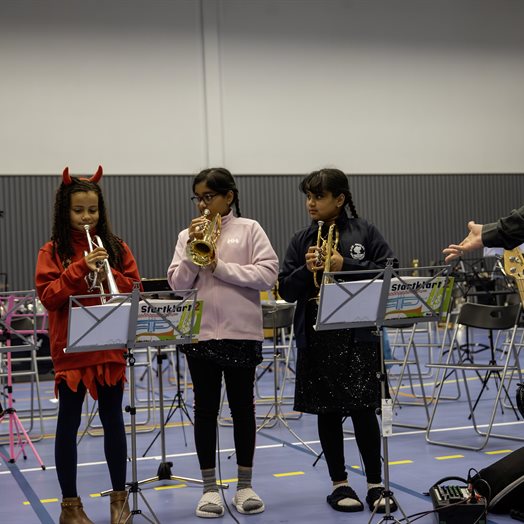 Korpsglede i Minnesundhallen