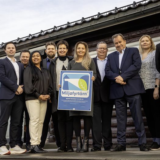 Miljøfyrtårnet på Dal: - Vi er av de første heldigitale og papirløse byråene i landet