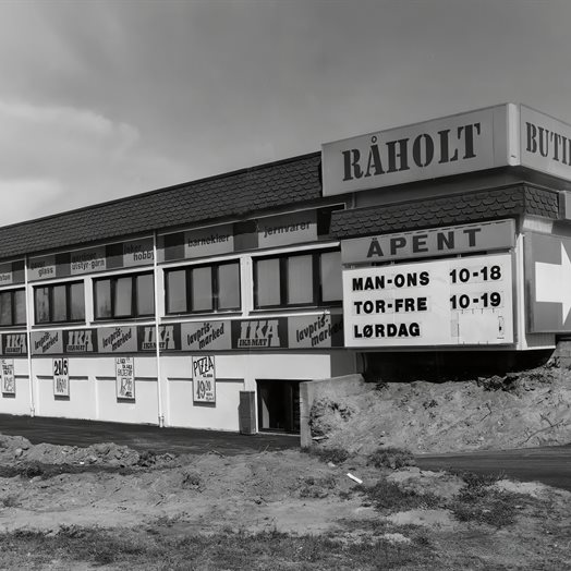 Gamle glimt: Råholt Butikksenter 40 år