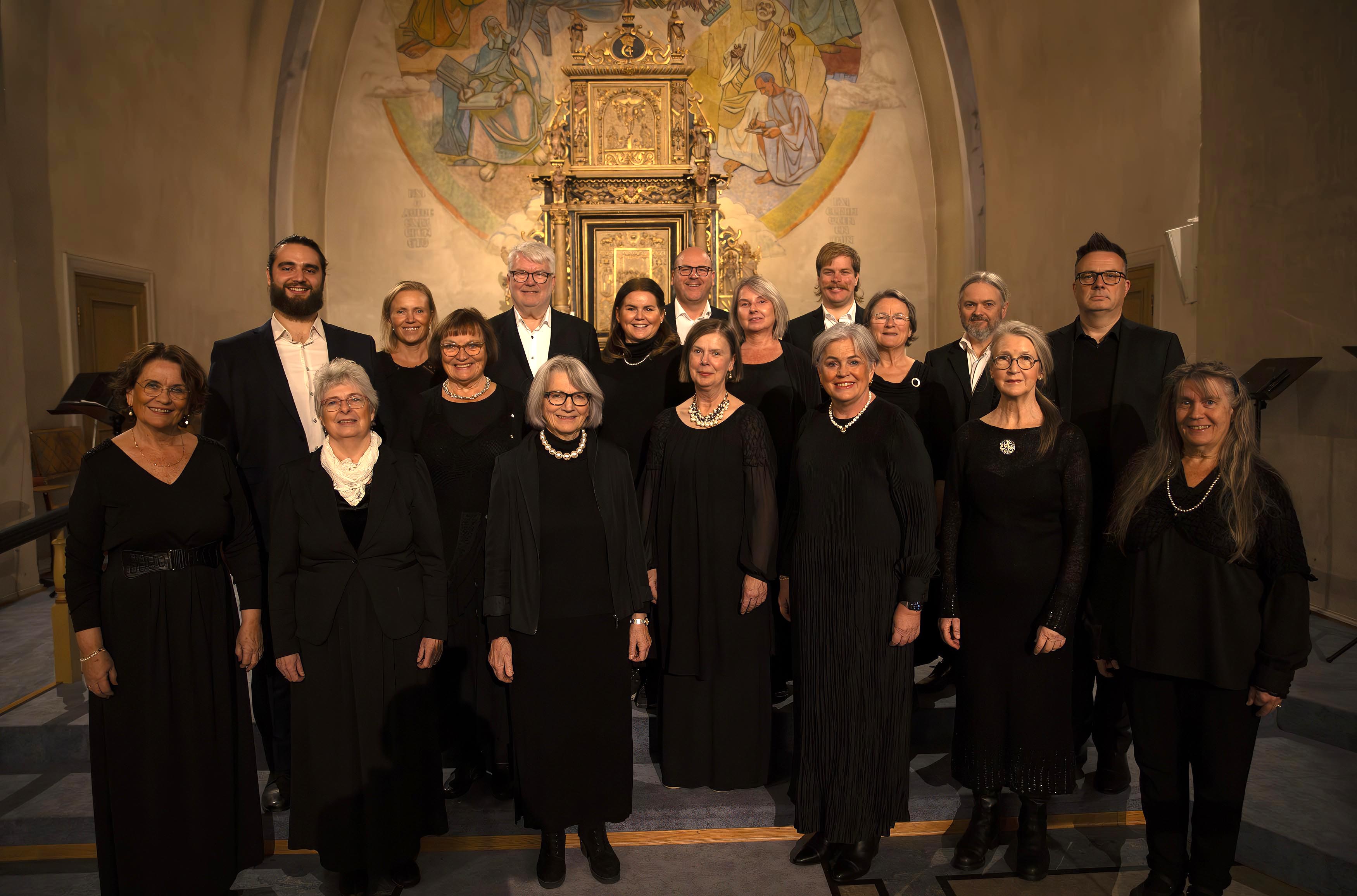 Romerike vokalensemble ønsker velkommen til konsert i Eidsvoll kirke lørdag 6. januar kl. 18.00