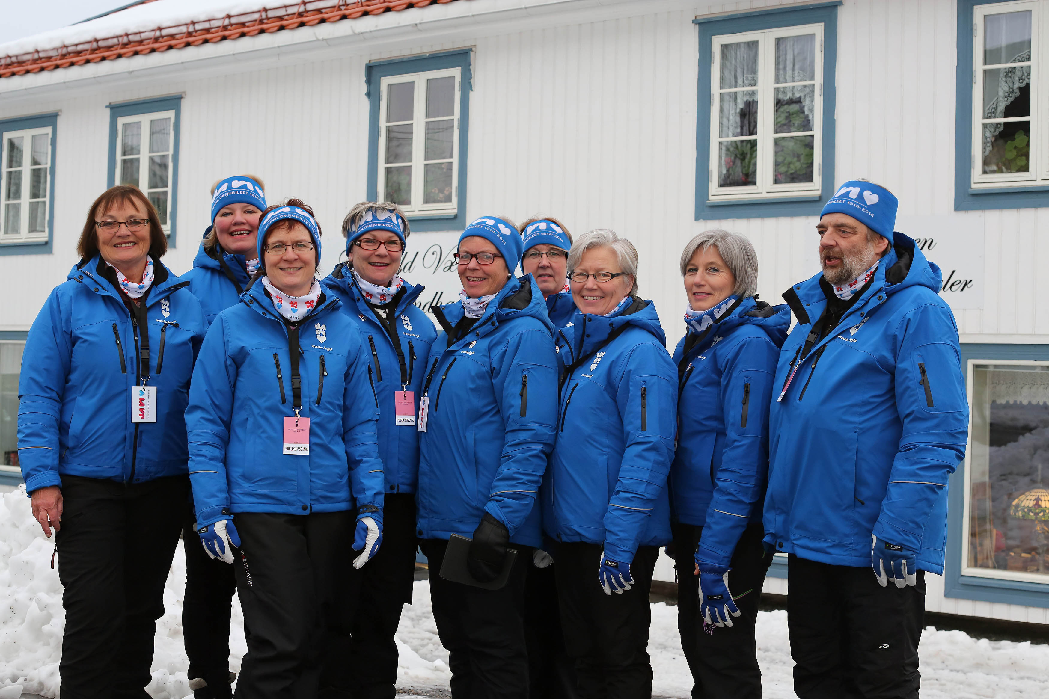 16. februar 2014 hadde grunnlovsvertene sin aller første store jobb