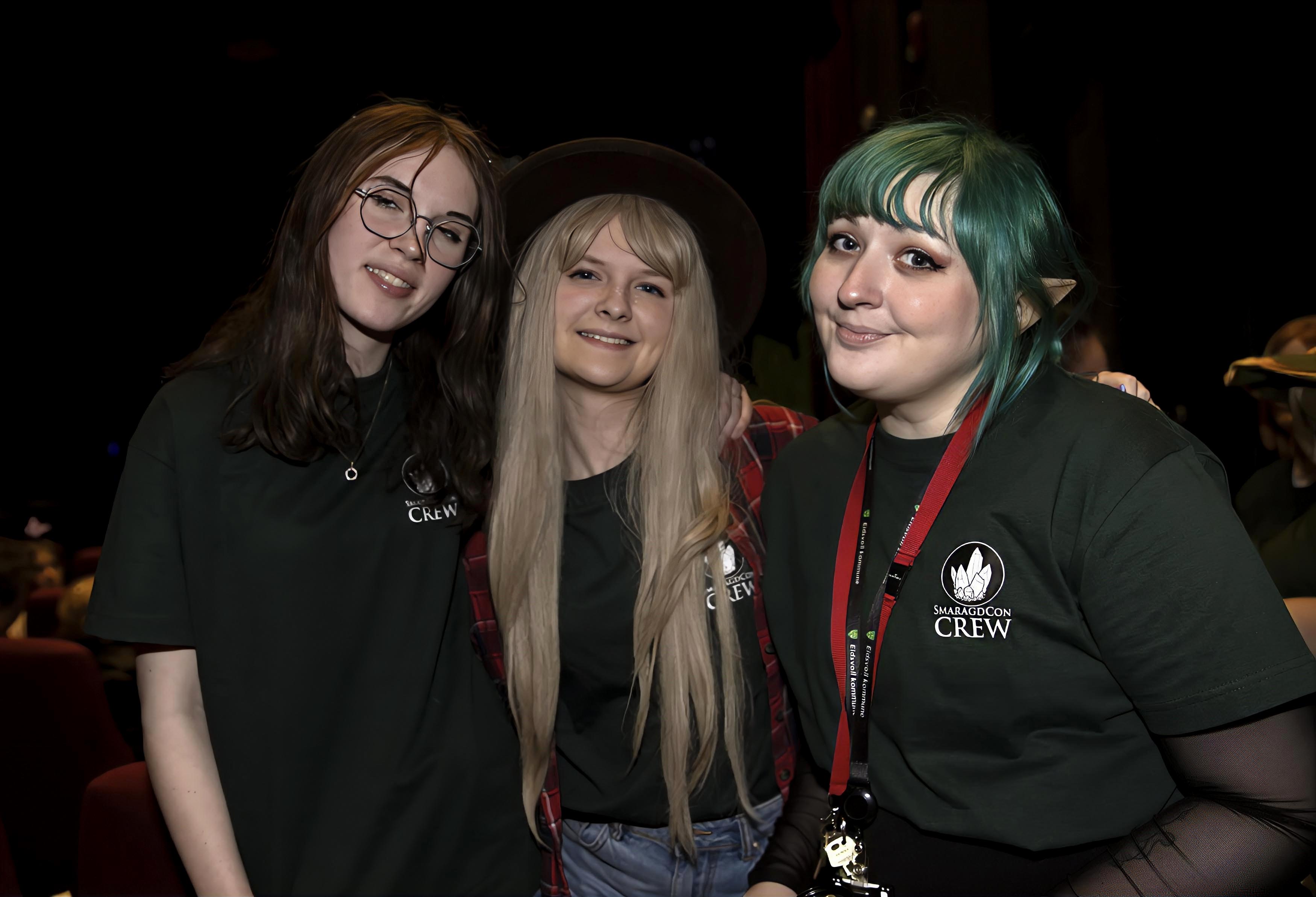 Tiril Brenden, Tommi Tychesen og Anita Olsen Støbakk