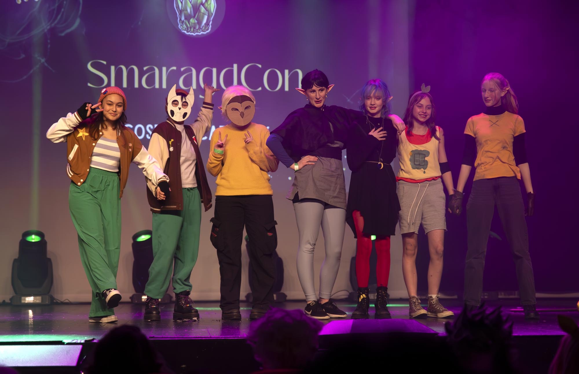 En herlig gjeng fra den amerikanske anime-TV-serien The Owl House