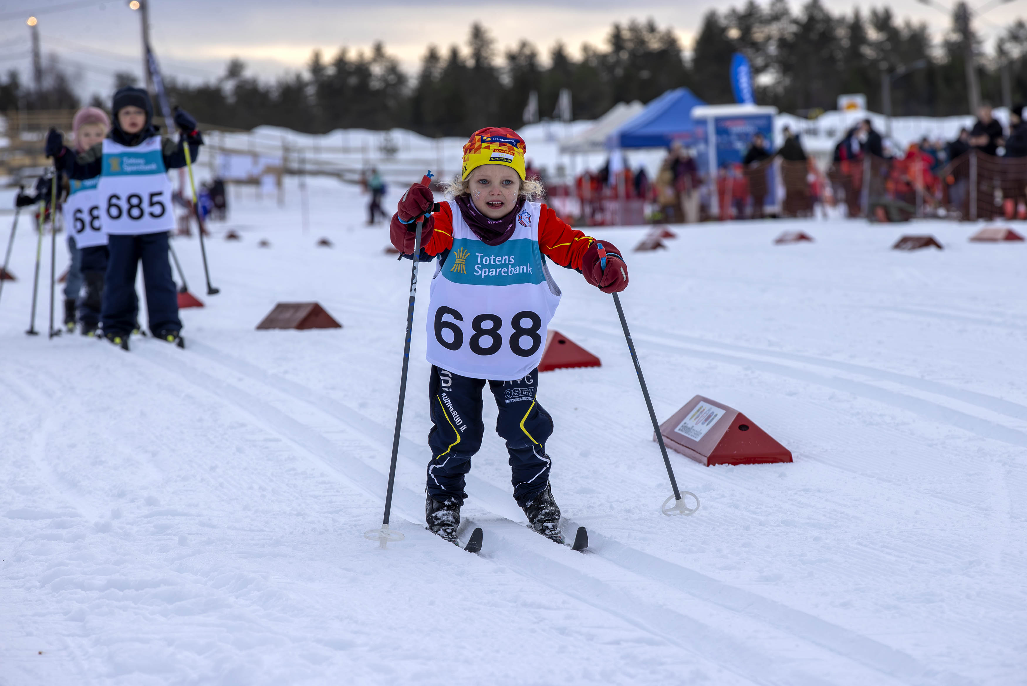 Ane Thorhallsson Gulbrandsen fra Konnerud IL blir fire år i juni Ane Thorhallsson Gulbrandsen fra Konnerud IL blir fire år i juni