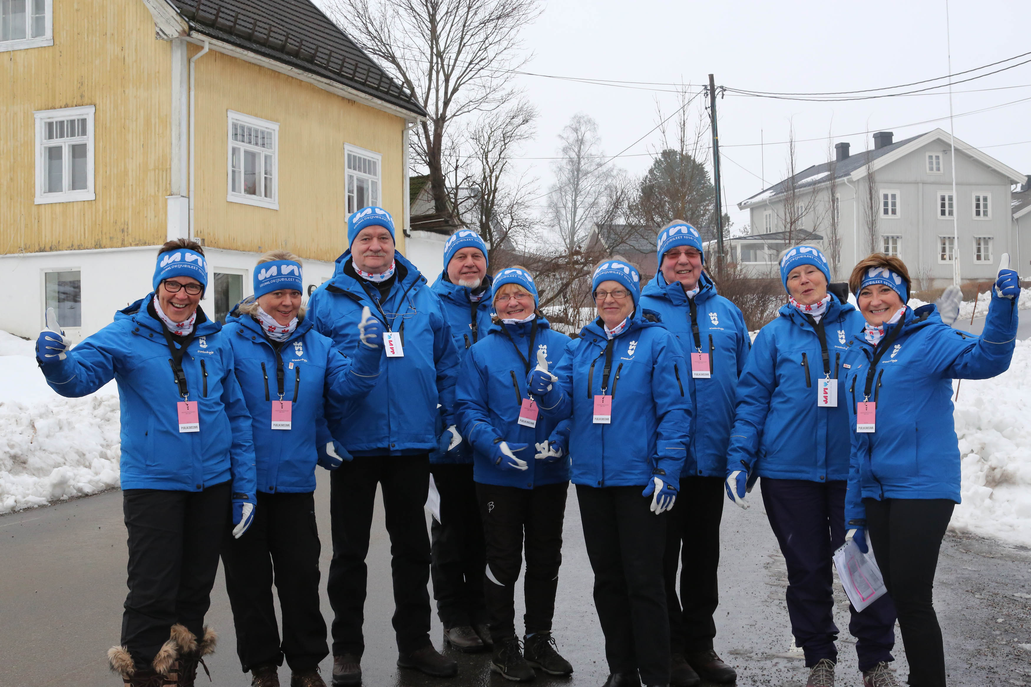 16. februar 2014 hadde grunnlovsvertene sin aller første store jobb