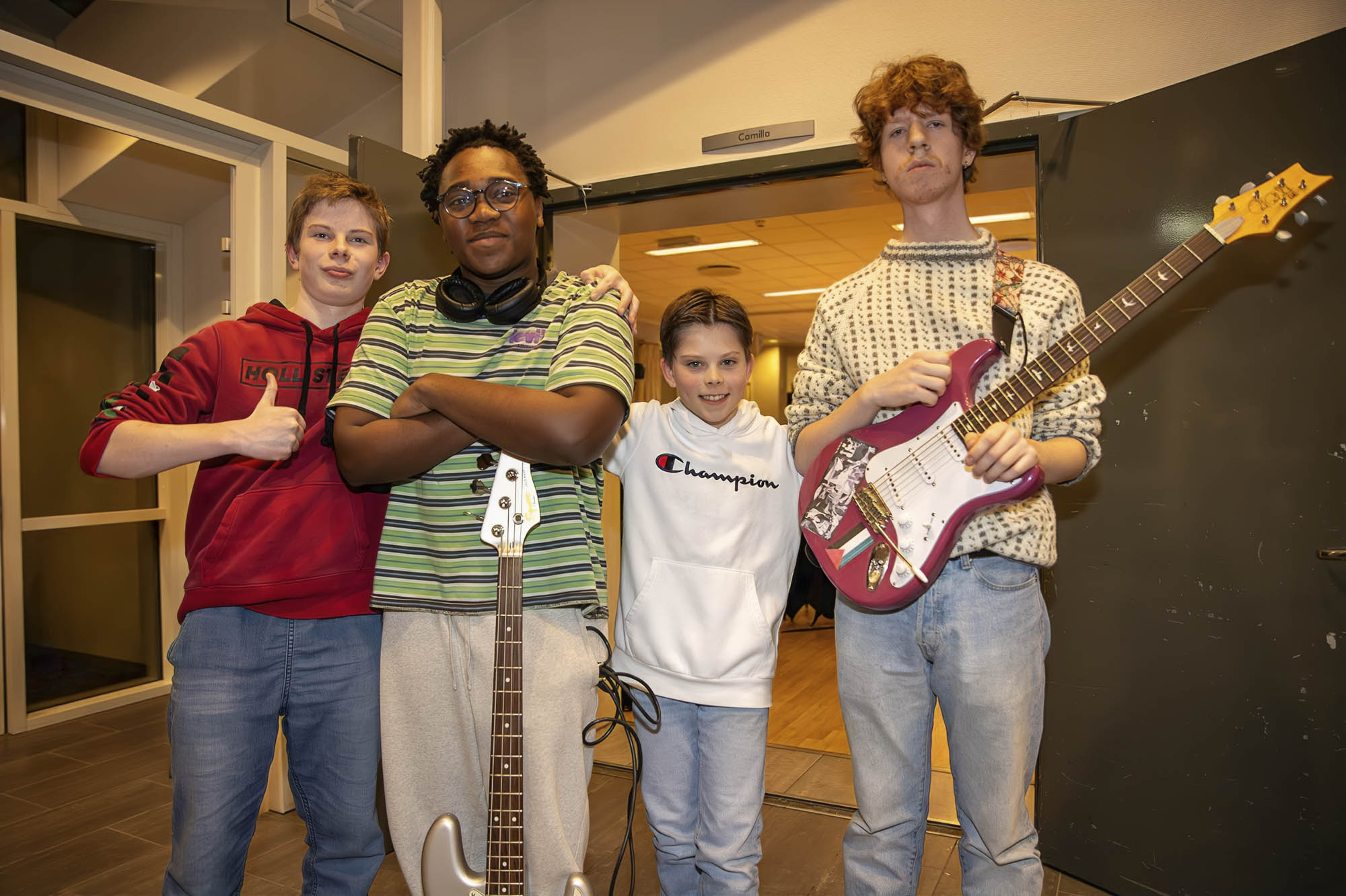 Mikael Bråten Sæbø, George Arthur, Lars Engh, Eirik Mehlum Petersen i Season Limited Mikael Bråten Sæbø, George Arthur, Lars Engh, Eirik Mehlum Petersen i Season Limited