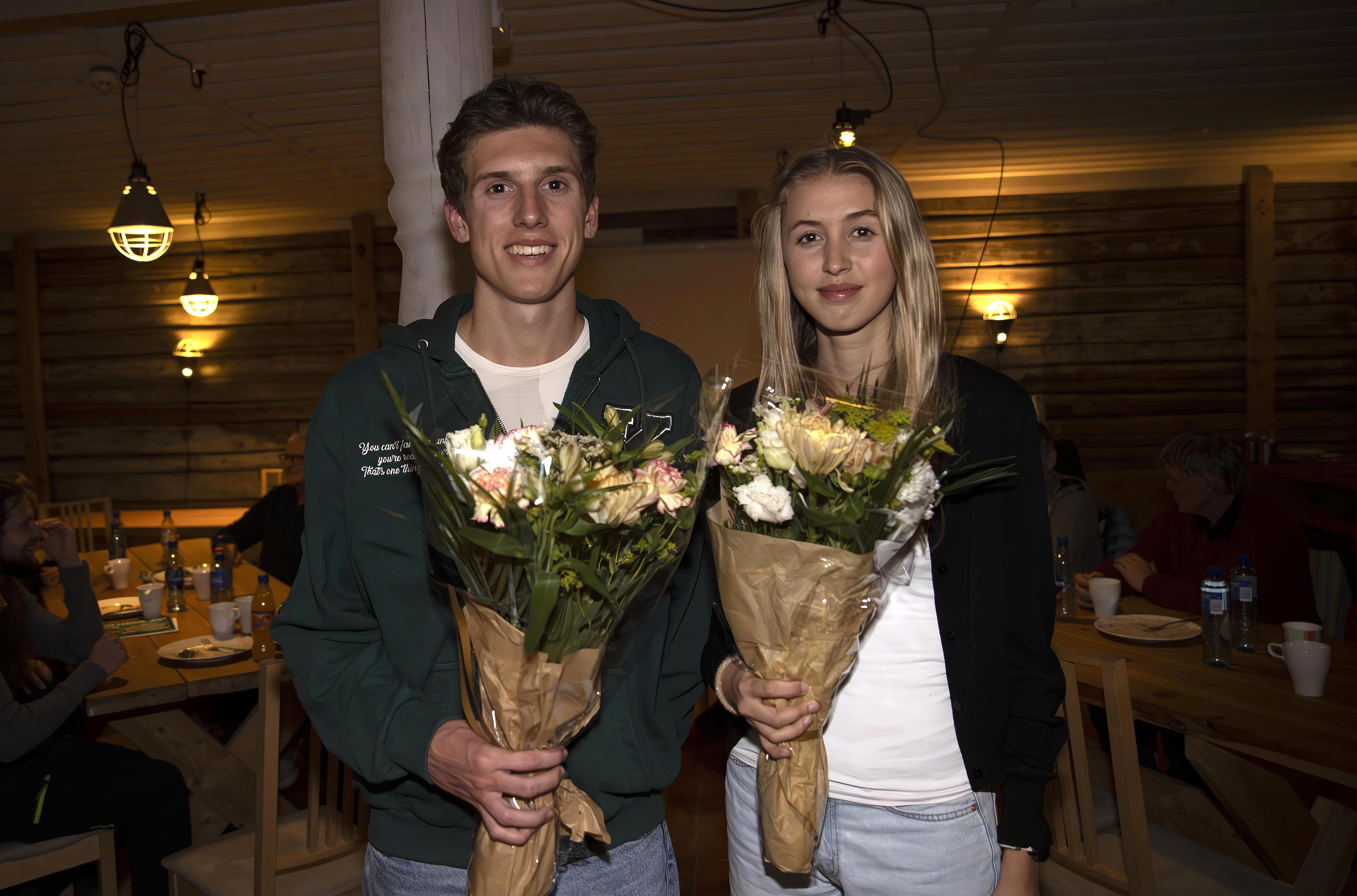 Andreas Fjeld Halvorsen og Wilma Anna Bekkemoen Torbiörnsson