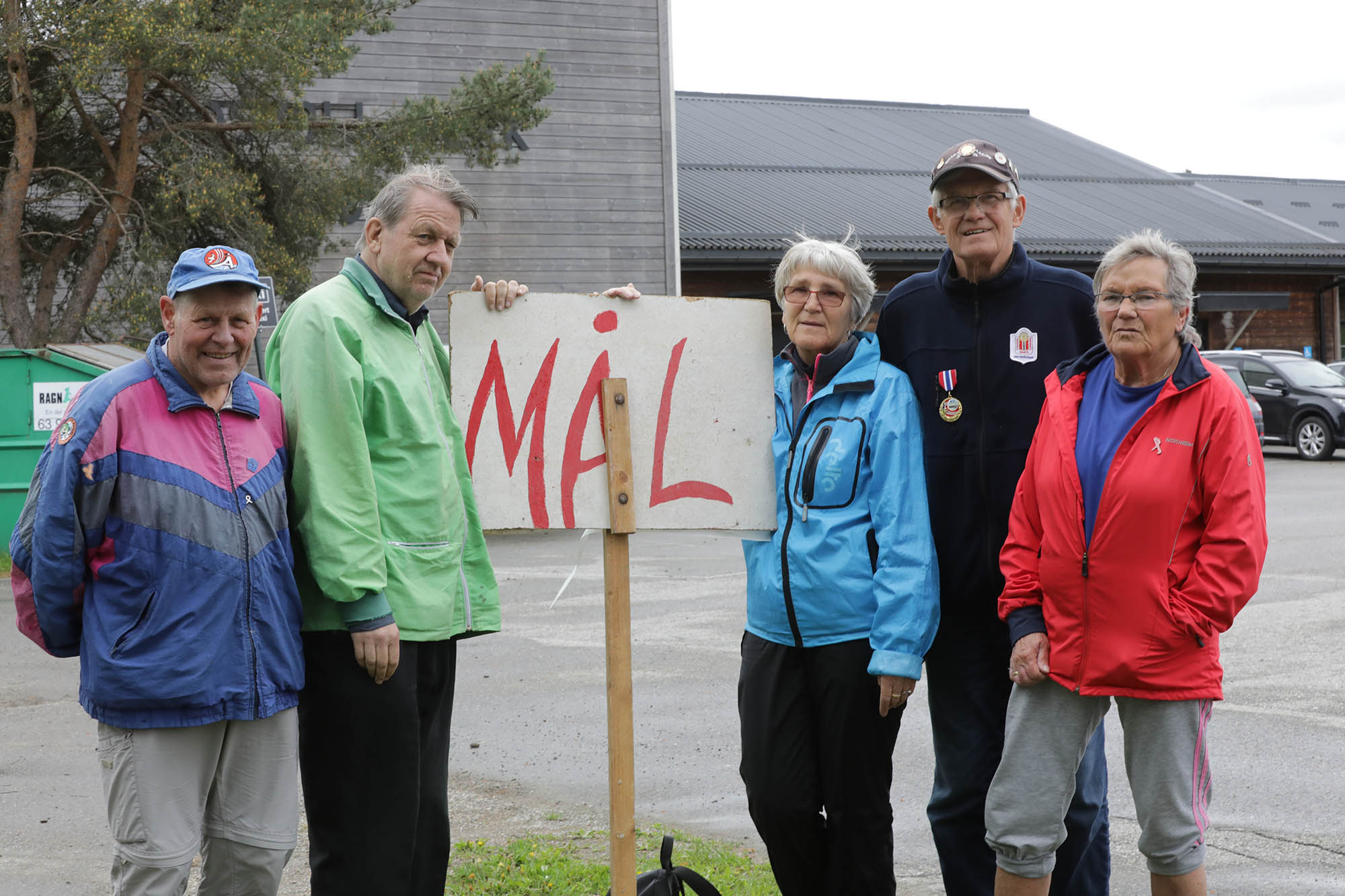 Harald Hoff, Bjørn Olaf Flaathen, Astrid Myrvang, Odd Myrvang og Berit Wenger Harald Hoff, Bjørn Olaf Flaathen, Astrid Myrvang, Odd Myrvang og Berit Wenger