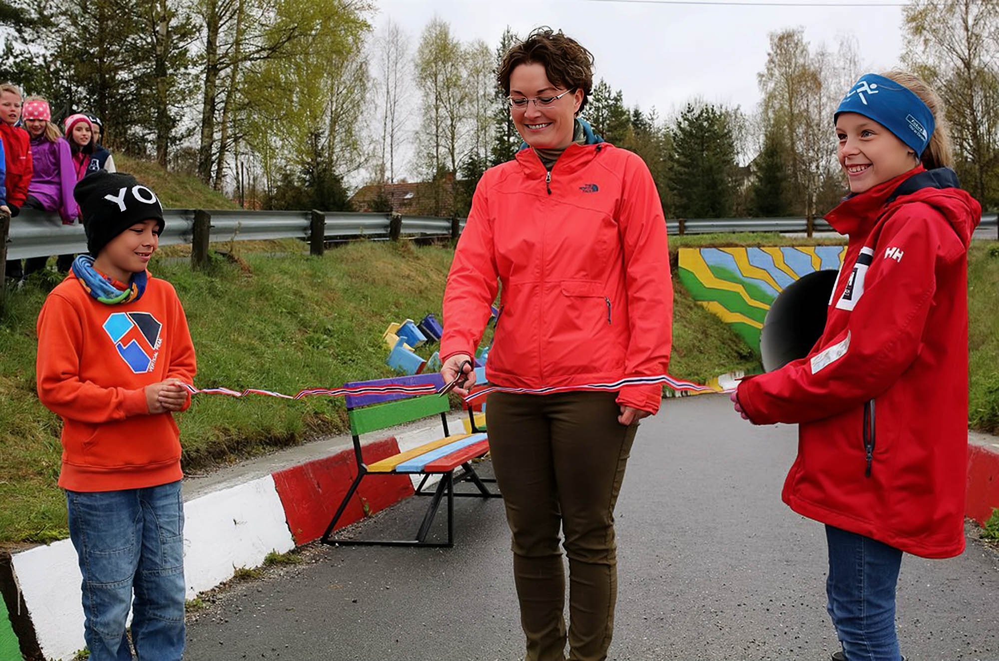 Siw Krogh Østerholm klipper snor på Dal i 2014 Siw Krogh Østerholm klipper snor på Dal i 2014