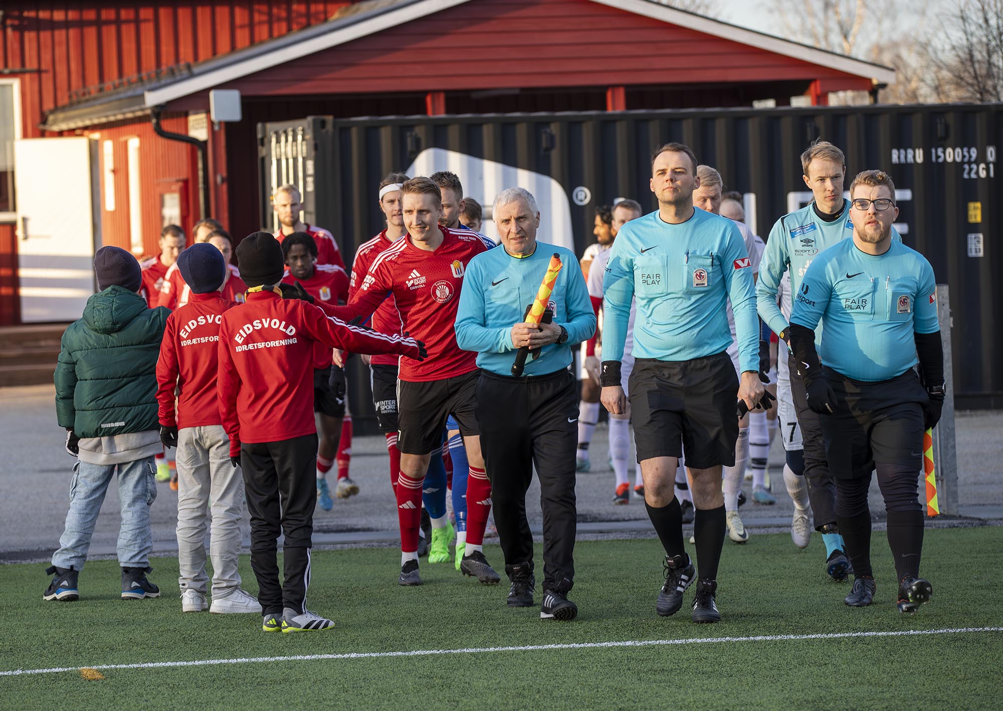 Tirsdag var det klart for seriestart på Eidsvoll stadion