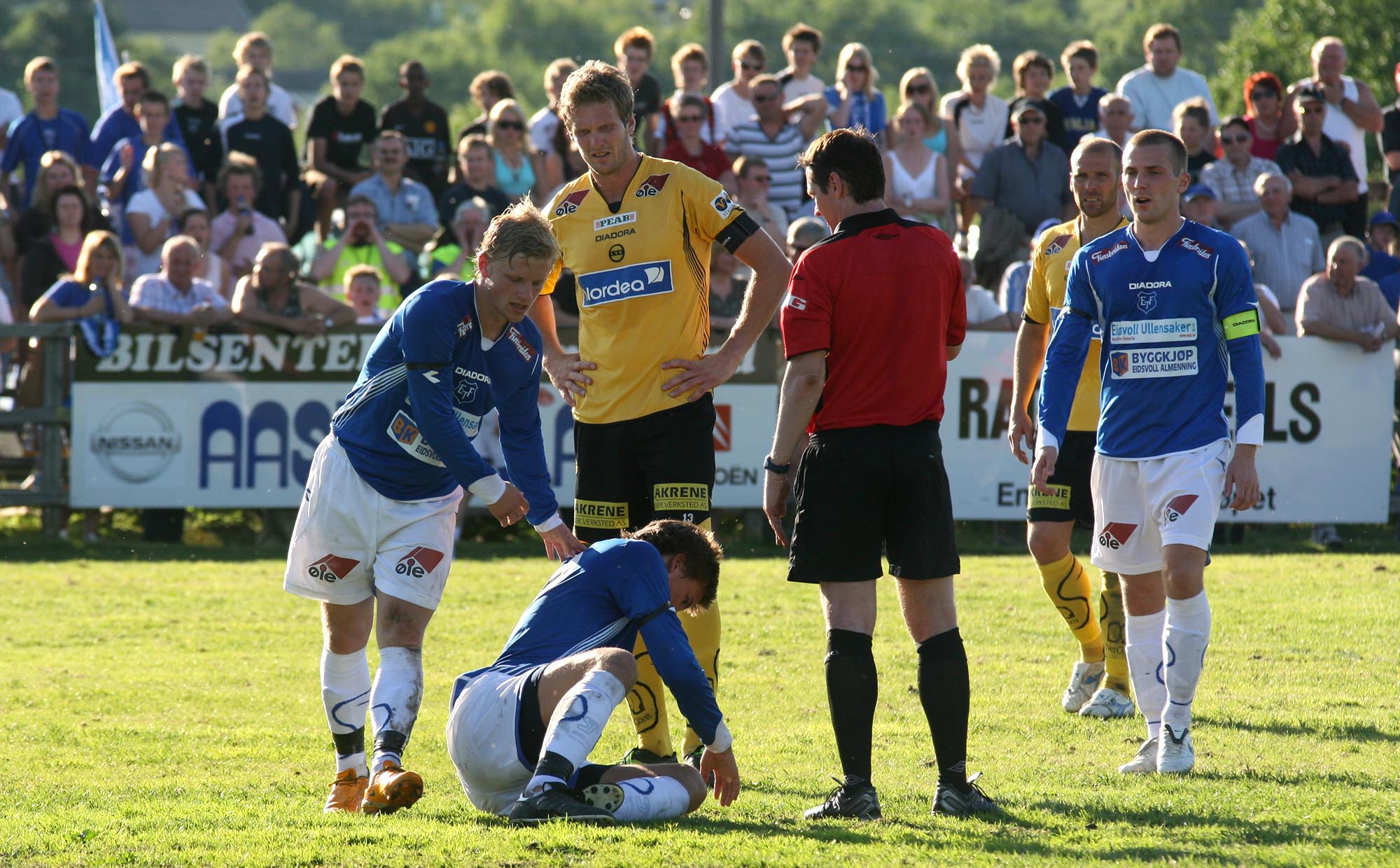 Eidsvold Turn - LSK i 2008: I denne situasjonen måtte 17 år gamle Stian Ringstad ta telling Eidsvold Turn - LSK i 2008: I denne situasjonen måtte 17 år gamle Stian Ringstad ta telling