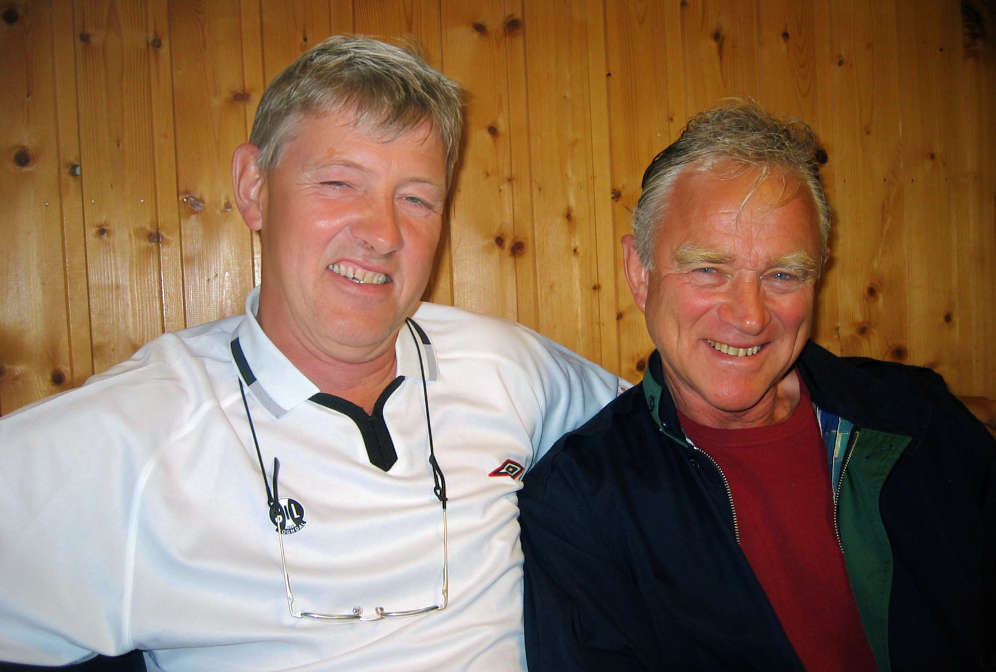 Svein Bakke og Erling Hokstad på Myhrer 26. mai 2004 Svein Bakke og Erling Hokstad på Myhrer 26. mai 2004