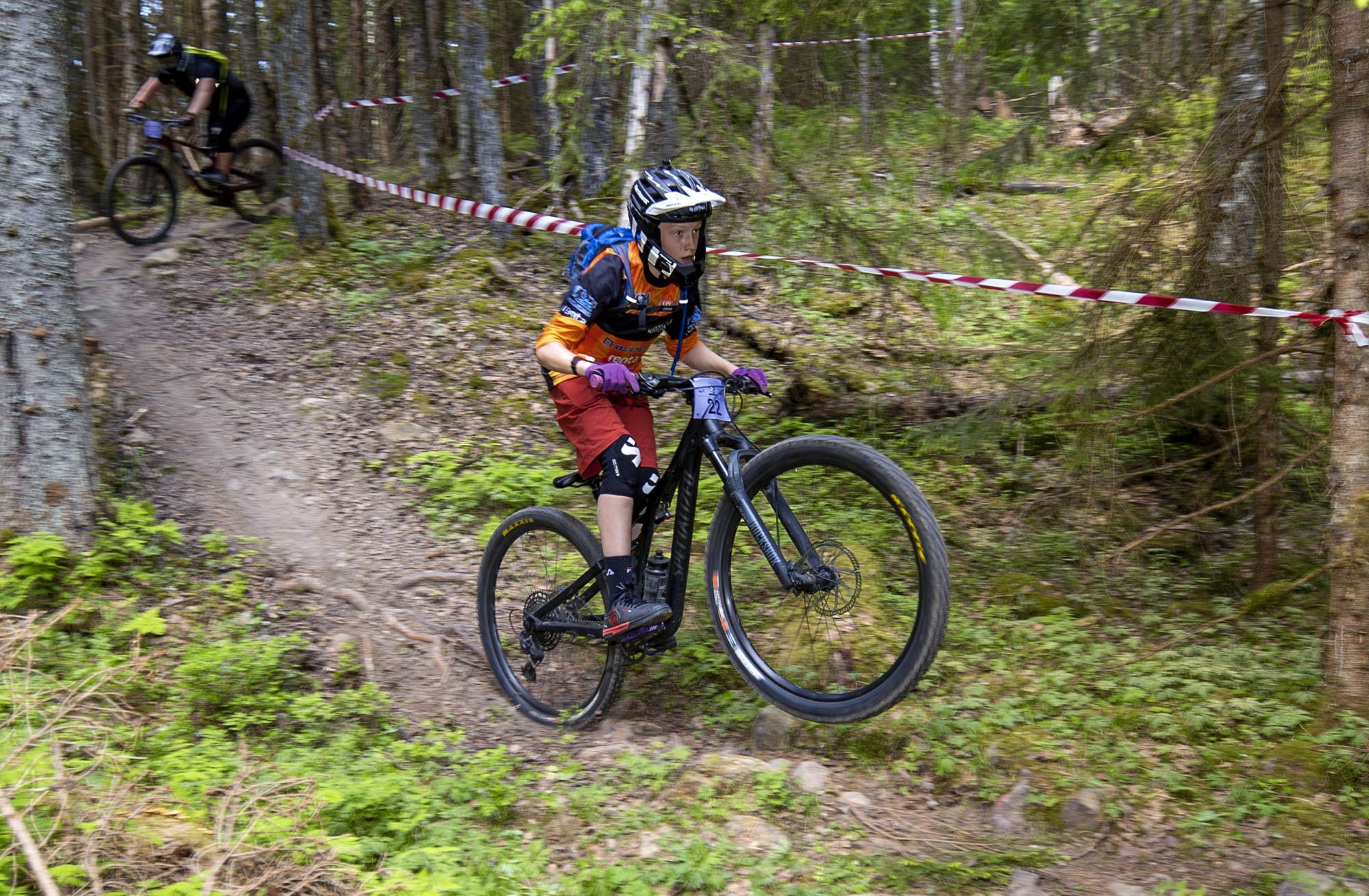 Aron Nicholai Granholt fra Eidsvoll Sykkelklubb