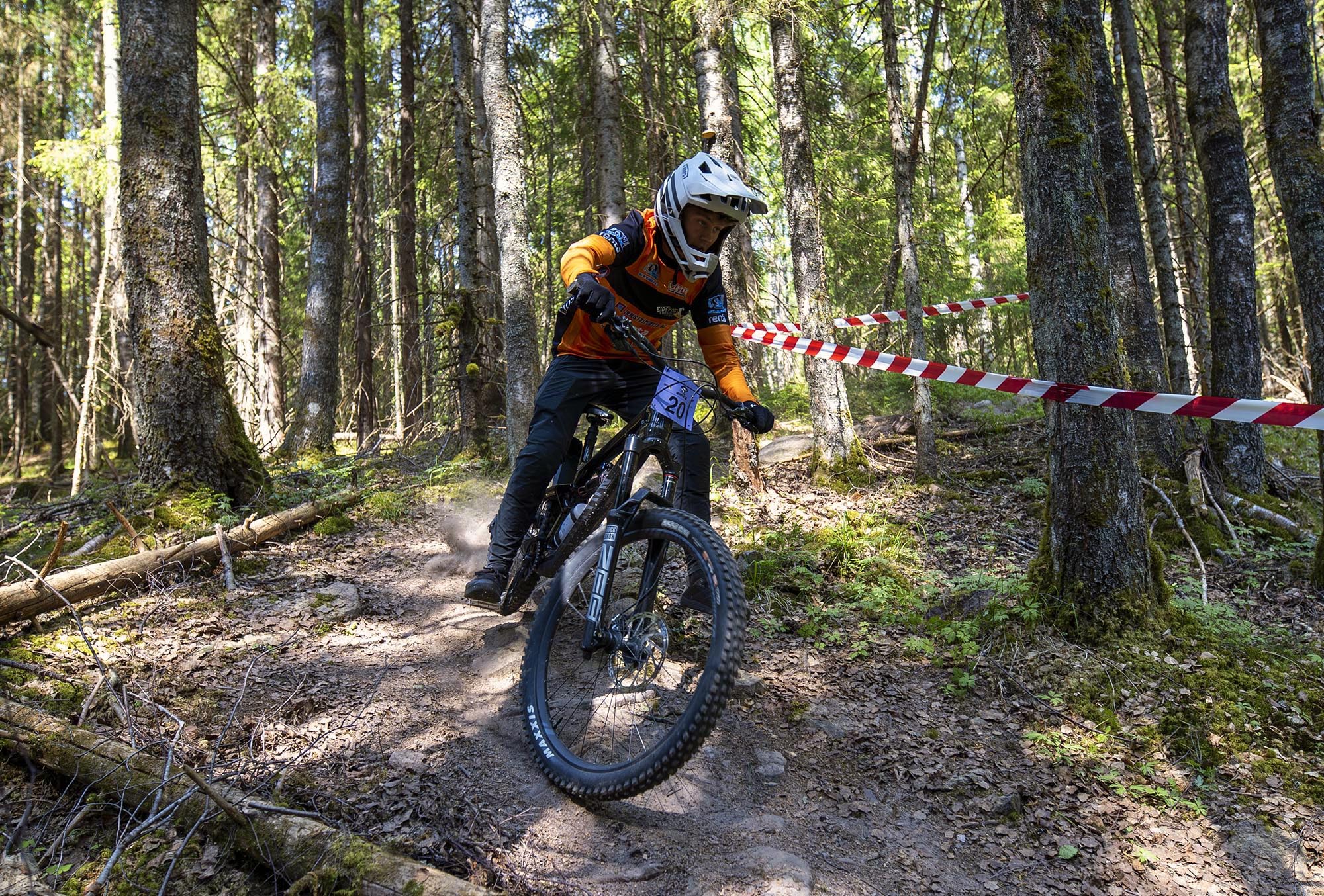 Martin Ødegård fra Eidsvoll Sykkelklubb