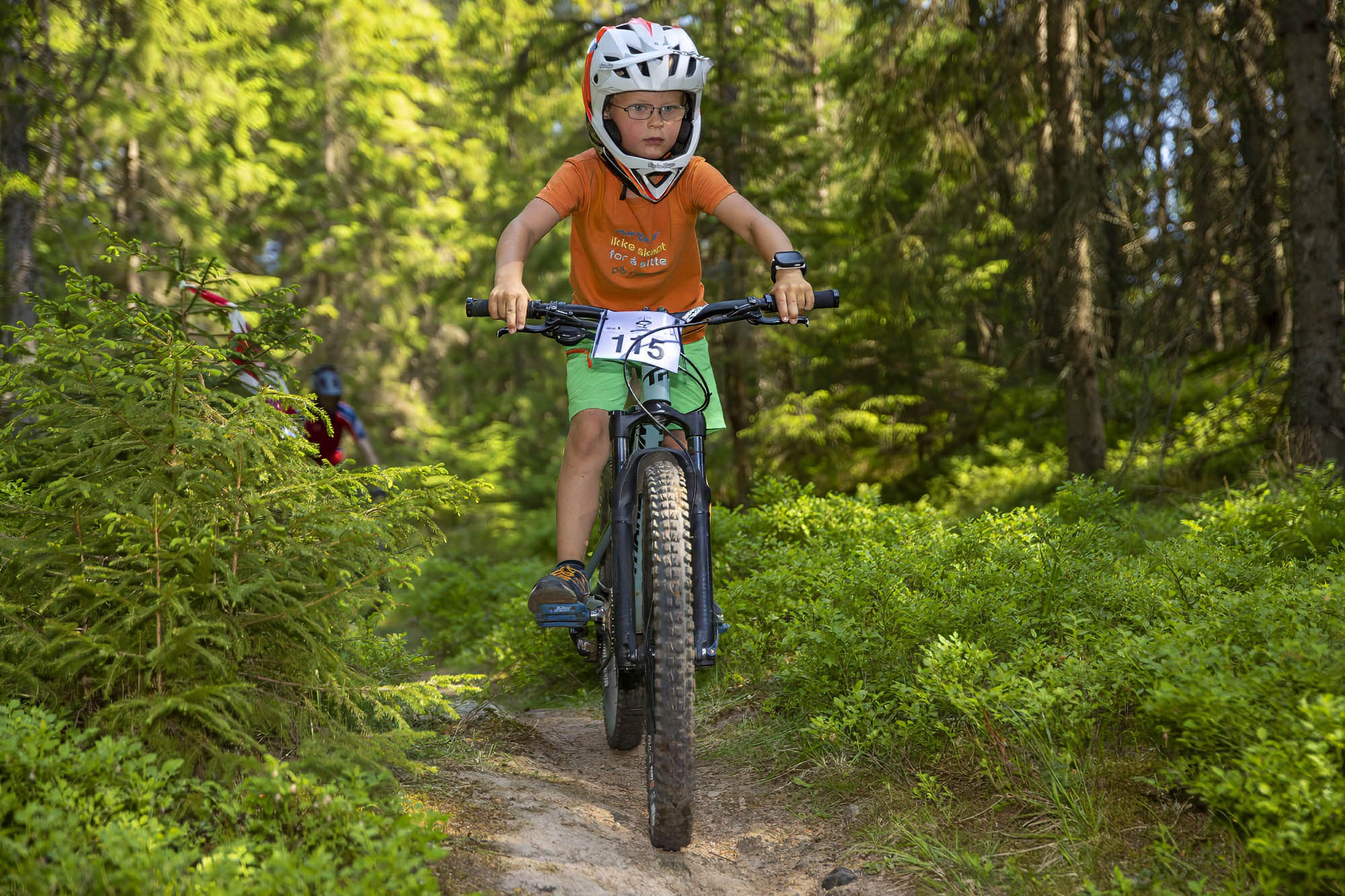 Neo Alexander Bugge-Hundère fra Eidsvoll Sykkelklubb