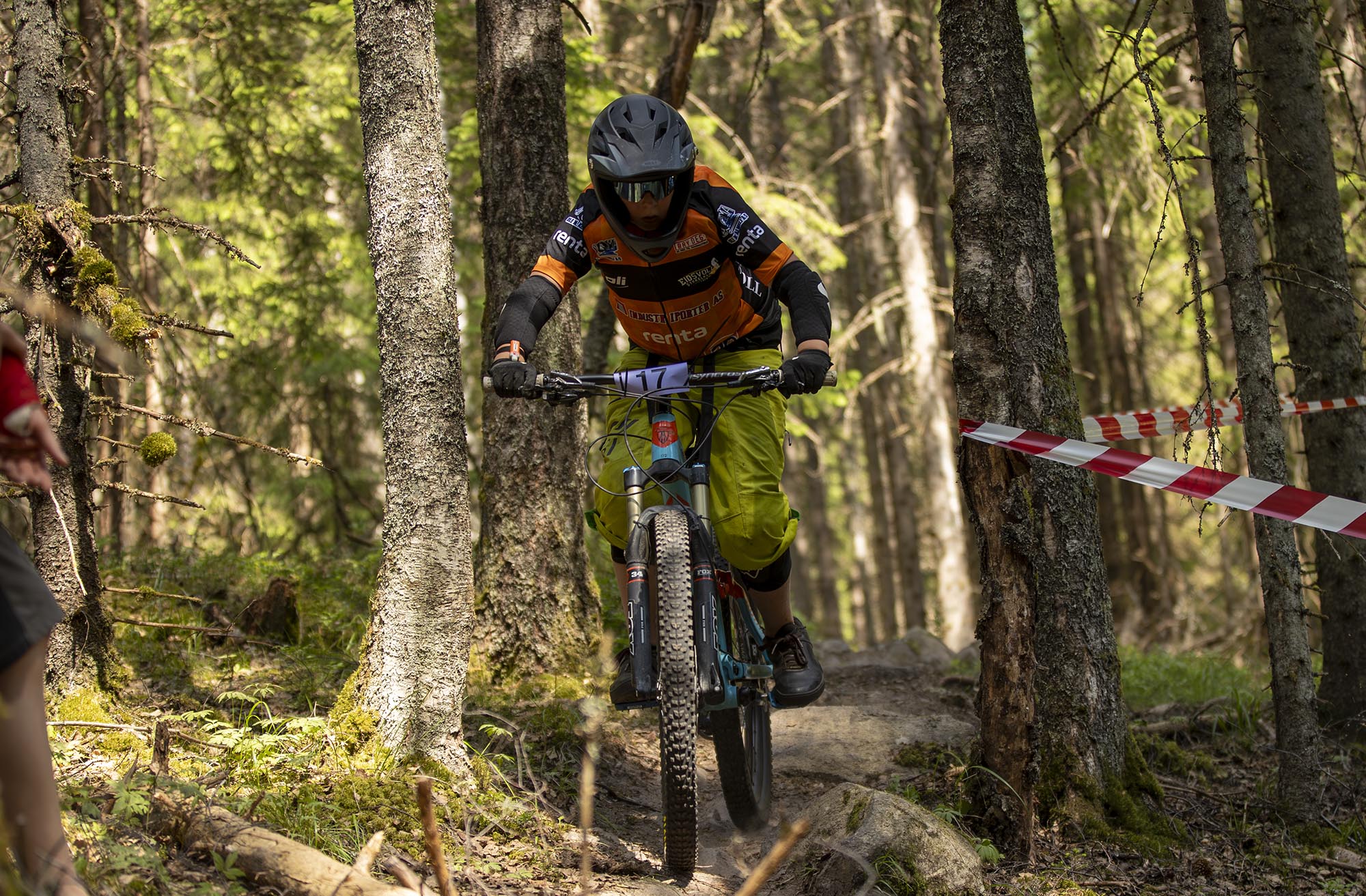 Henrik Haugseth fra Eidsvoll Sykkelklubb