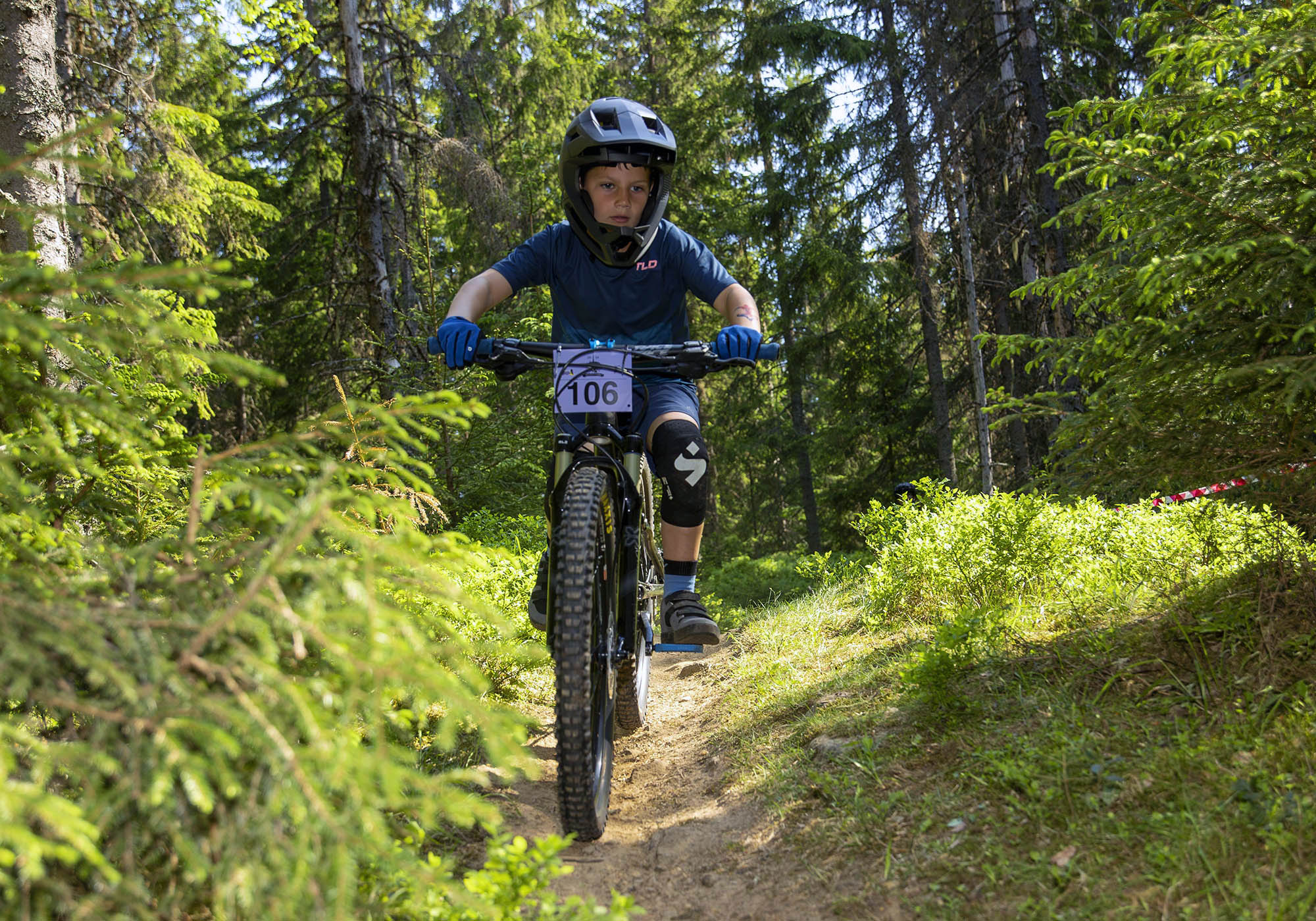 Noah Emilian Granholt fra Eidsvoll Sykkelklubb