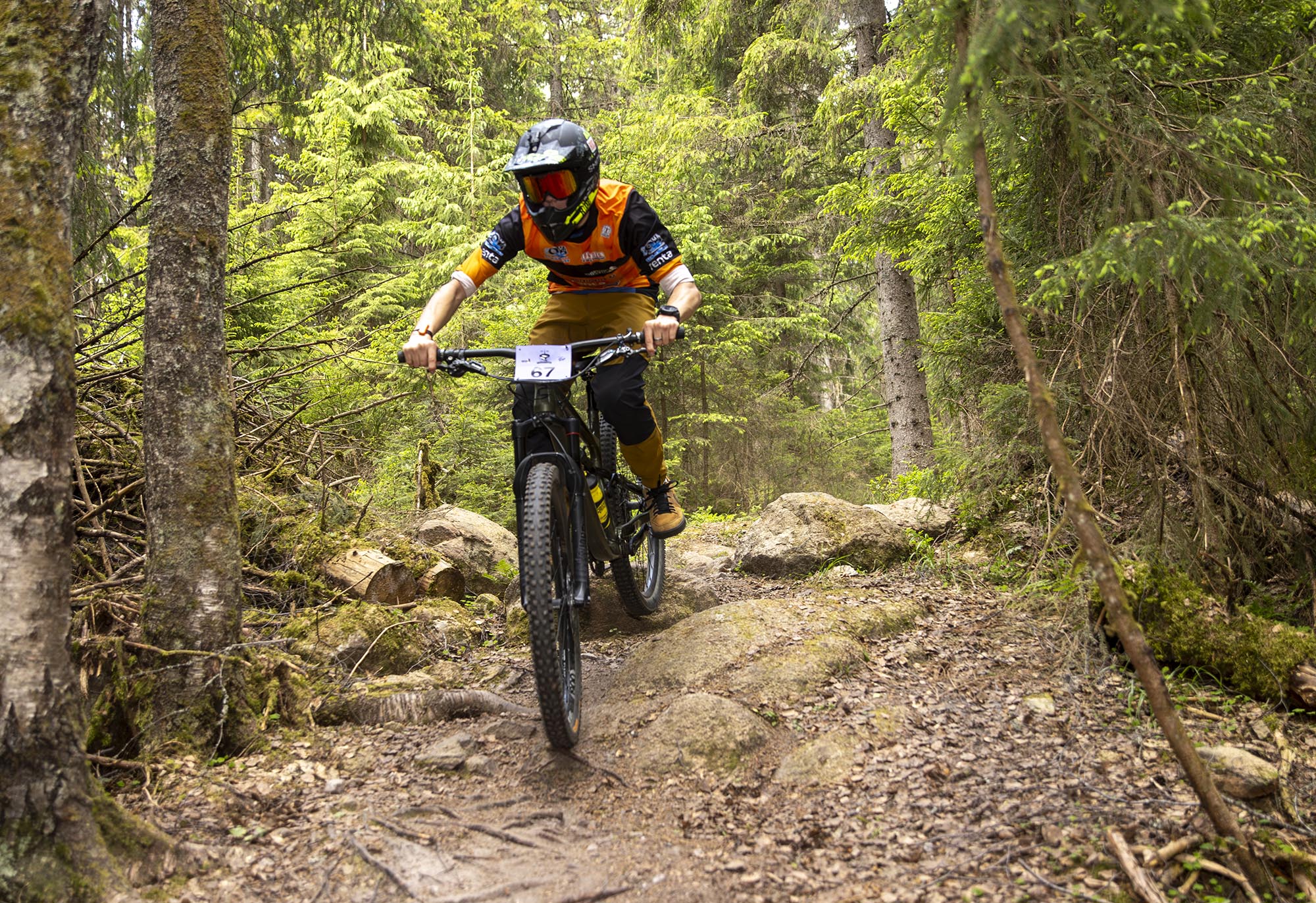 Martin Haugseth fra Eidsvoll Sykkelklubb
