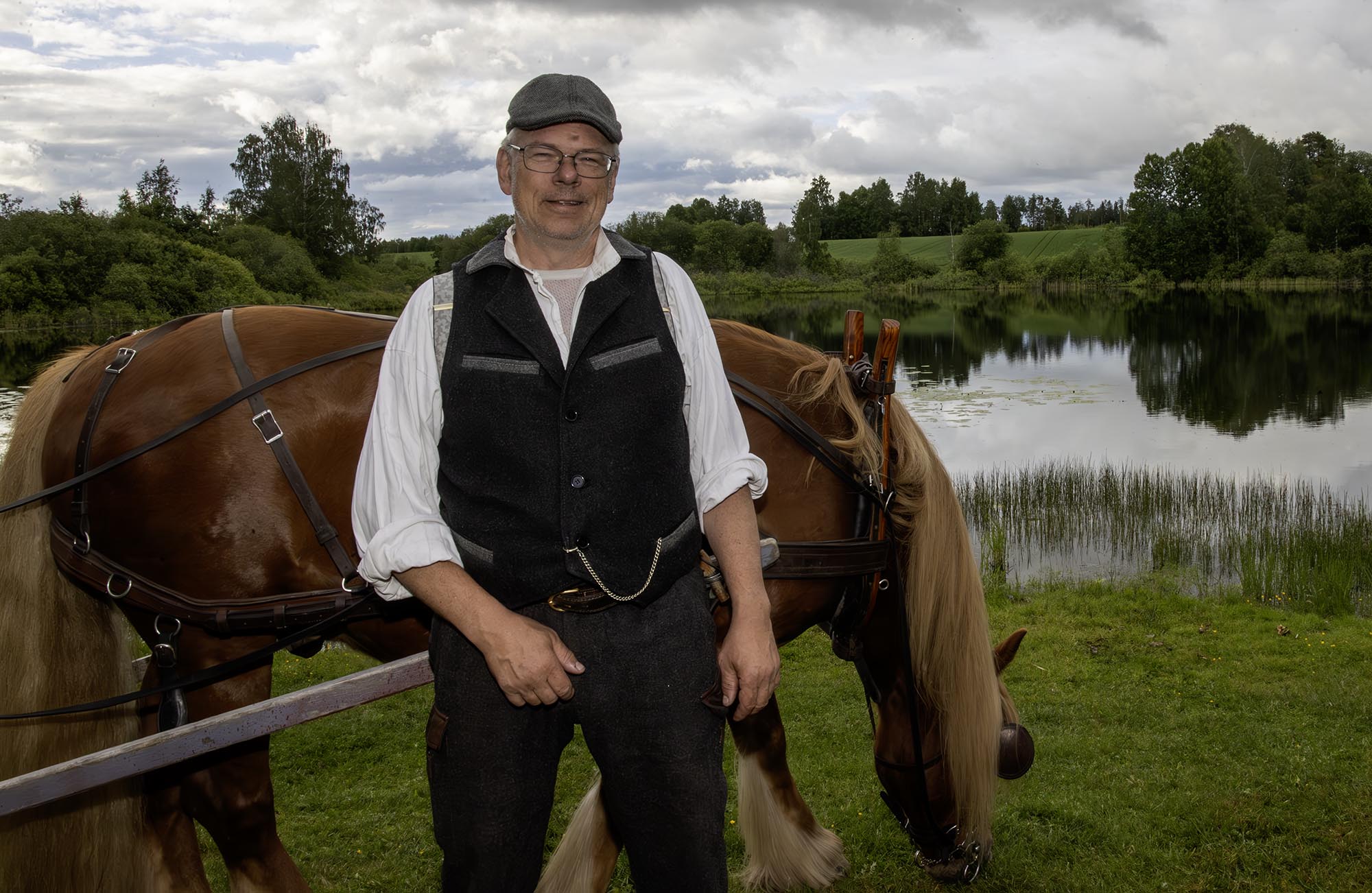 Gunnar Fodstad og Gullfaks er klare for Raknehaugspillet 2024 Gunnar Fodstad og Gullfaks er klare for Raknehaugspillet 2024