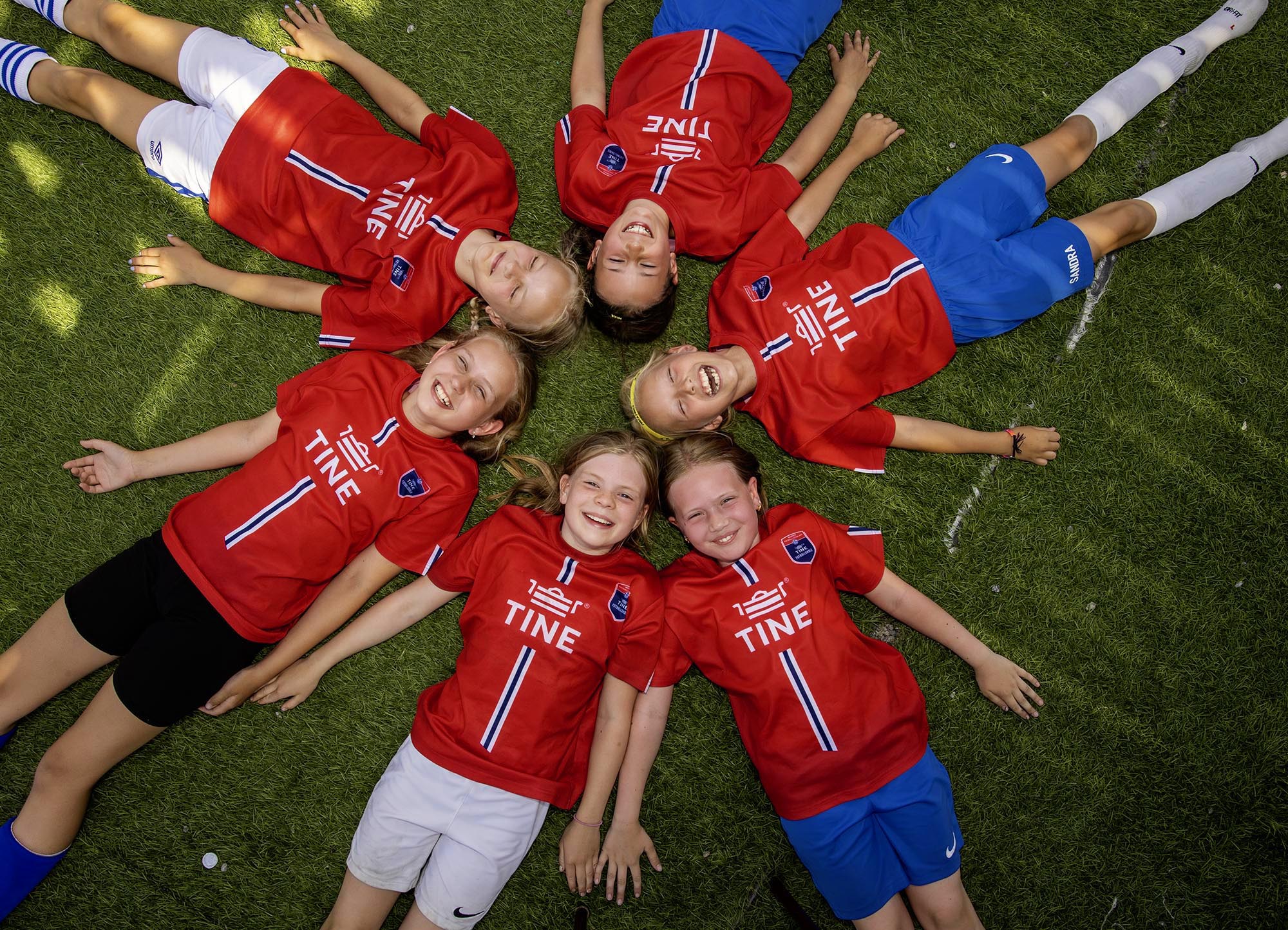 Disse jentene traff vi på Eidsvold Turns fotballskole på Myhrer Disse jentene traff vi på Eidsvold Turns fotballskole på Myhrer