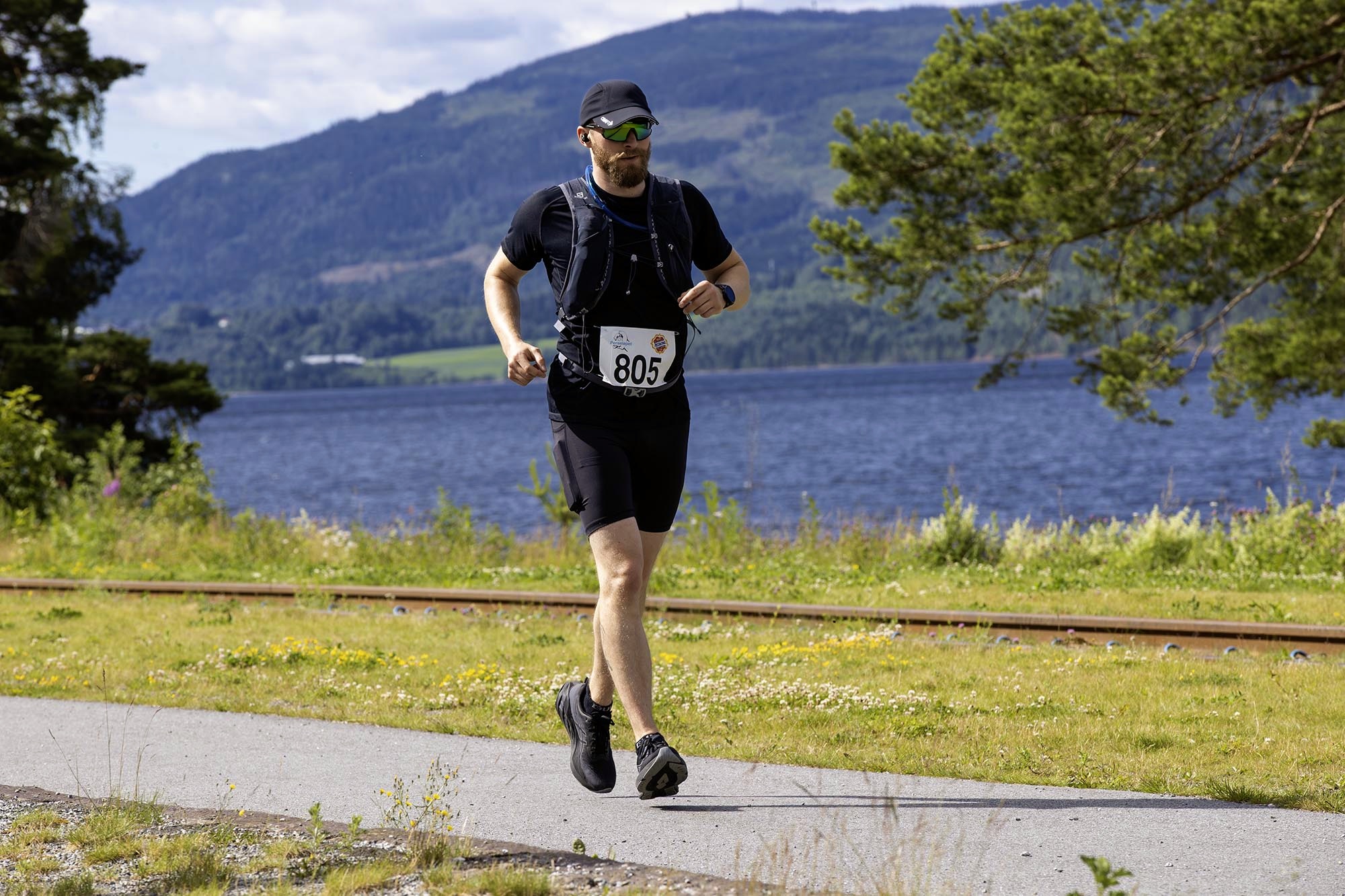 Adrian Grevstad Millstein fra Minnesund var eneste deltager på 50 km