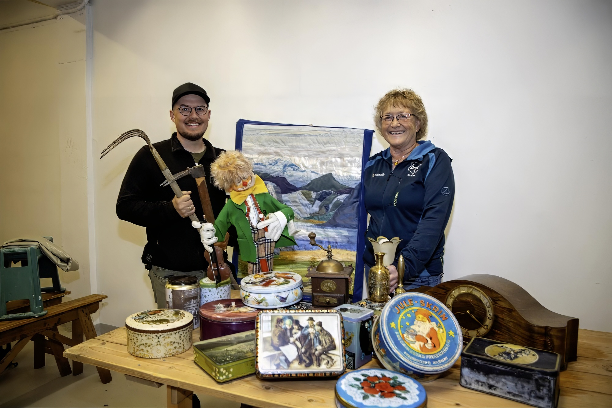 Leder André Gulbrandsen Strand og kasserer og æresmedlem Inger Gulbrandsen Leder André Gulbrandsen Strand og kasserer og æresmedlem Inger Gulbrandsen