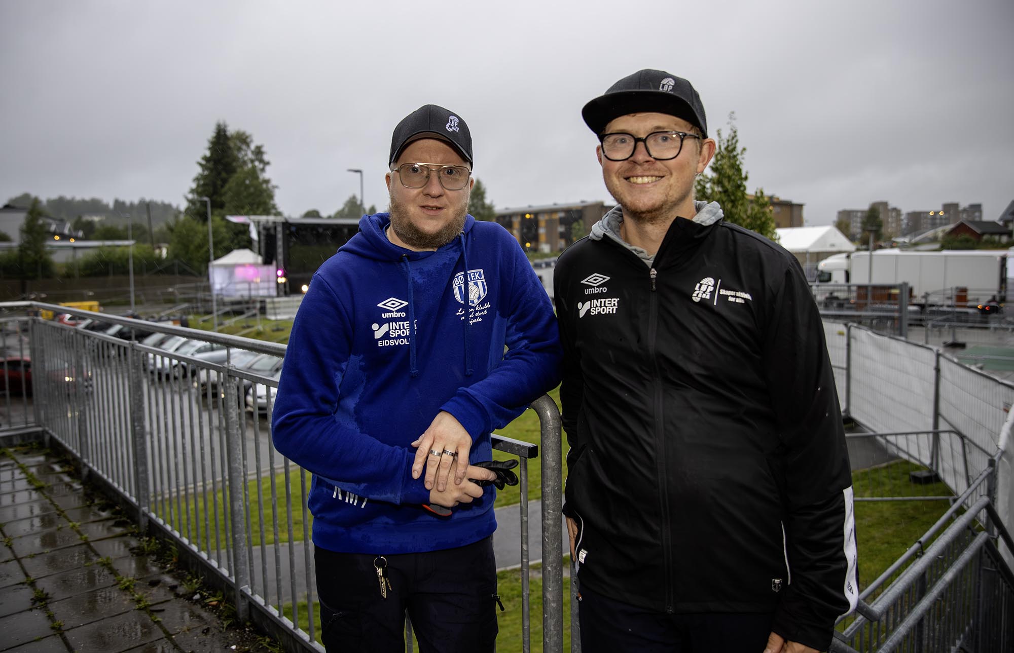 Kjell Magne Egenes-Trebekk og Bjørn Lian står på under Råholtdagene