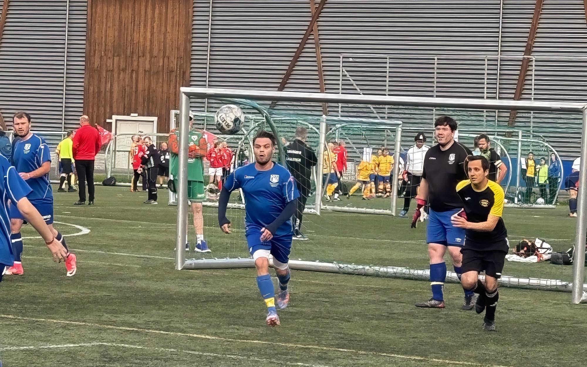 Fra kampen mot Brane Tigers, et tett og tøft oppgjør som Bøn Unified til slutt vant 3-1